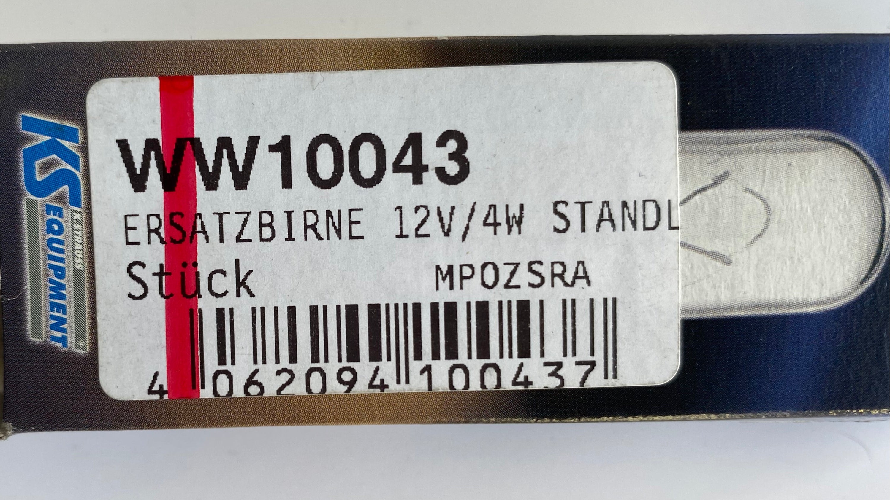 Glühlampe T4W Harley Davidson OEM-Nr. 53438-92