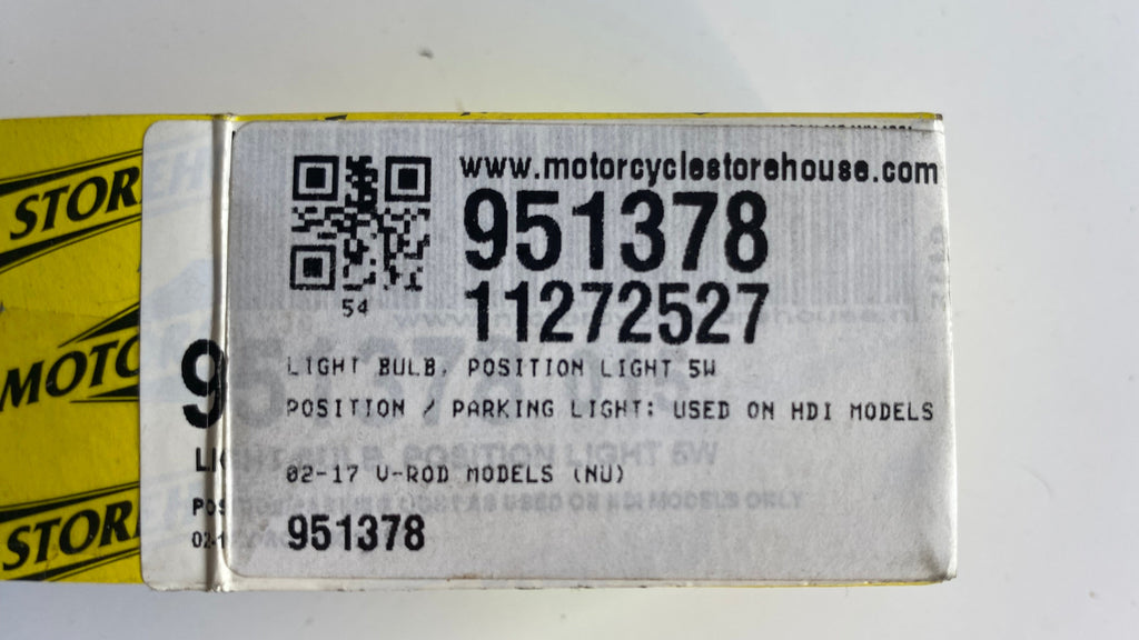 Beleuchtungslampe für Harley Davidson Kotflügel, REF MCS 951378