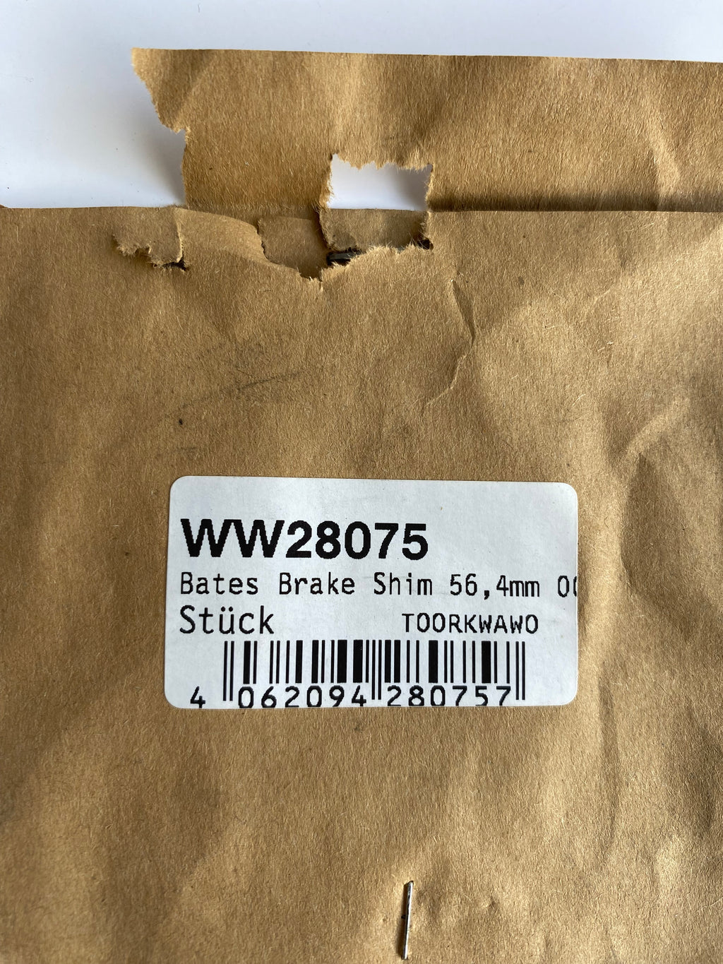 Unterlegscheibe 1 mm für Harley Davidson Bremsscheibe REF WW 28-075