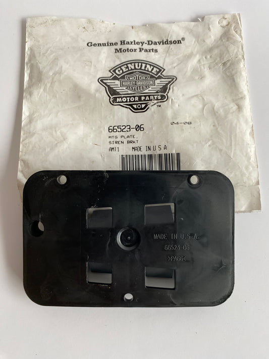 Harley Davidson Sportster Alarm Siren Bracket REF OEM 66523-06