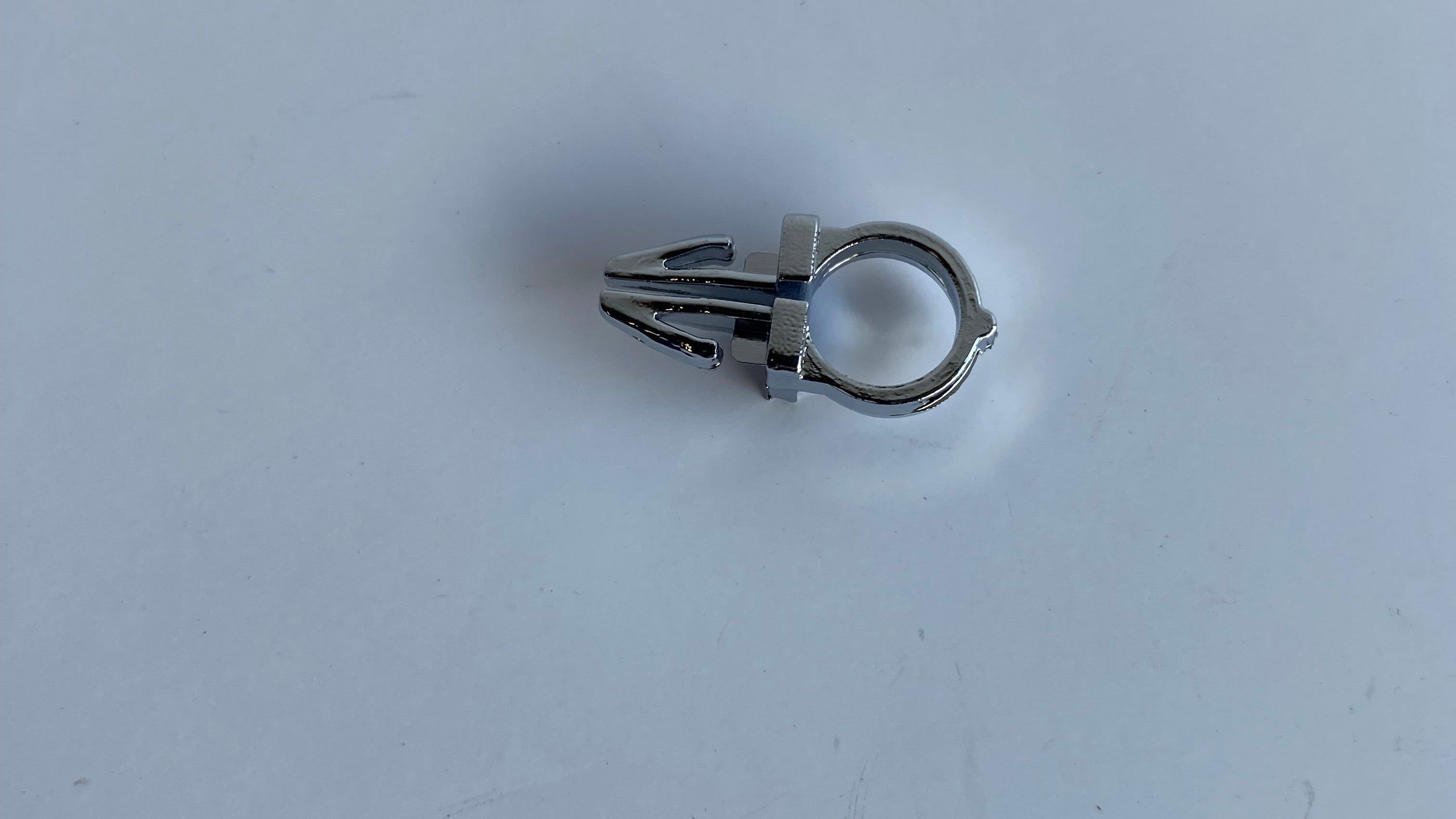 Clips 3/8 chrome de câblage pour guidon Harley Davidson REF Drag DS-272333