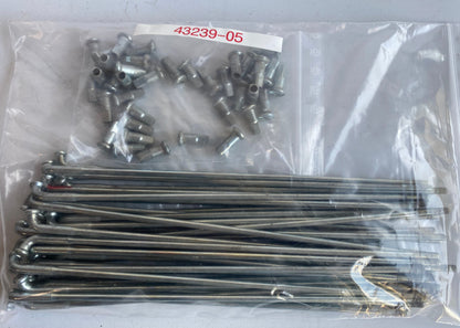Jeu de 40 rayons 21 pouces 240mm Harley Davidson REF OEM 43239-05