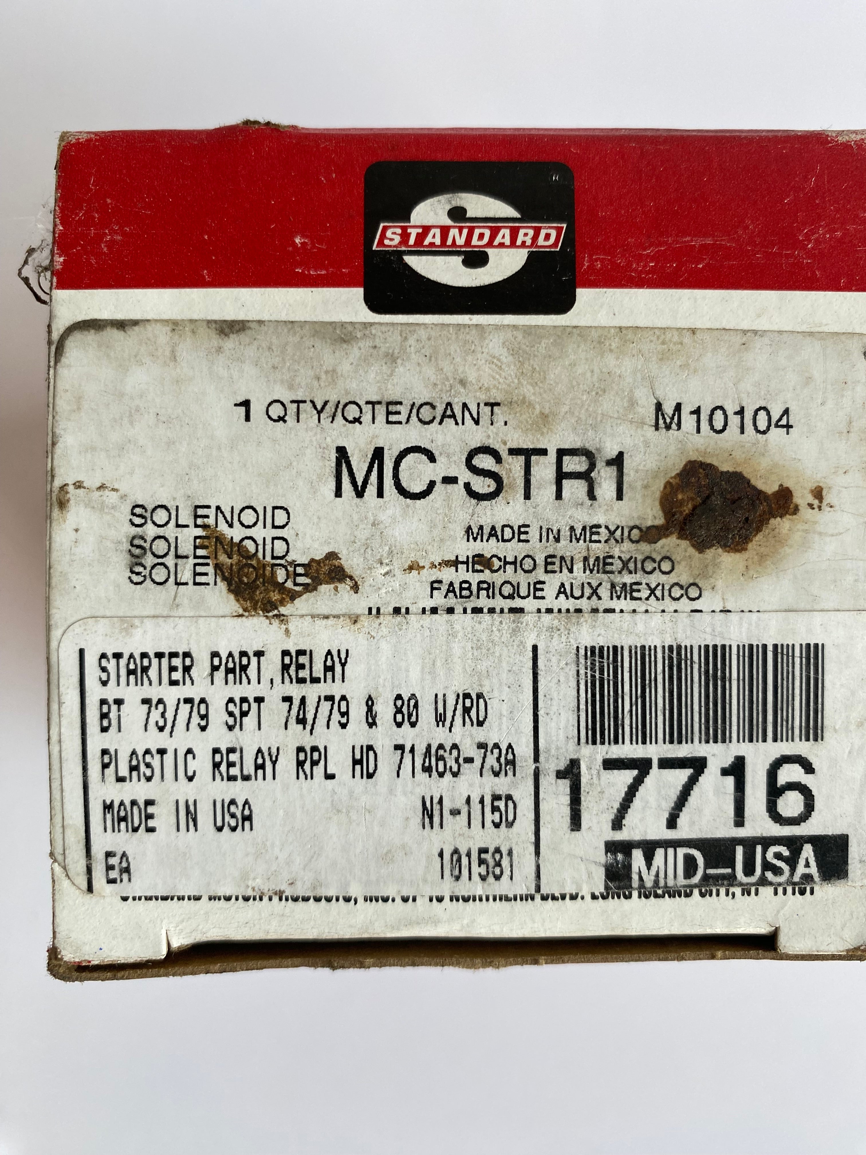 Relais de démarreur Shovelhead Harley Davidson REF OEM 71463-73A