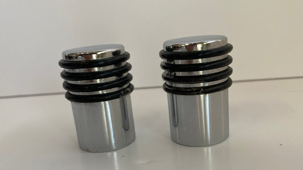 Jeu de butées de fourche chromées universel Harley Davidson REF MCS 507013