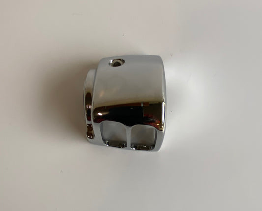 Commodo supérieur gauche chromé Harley Davidson REF OEM  : 71615-96