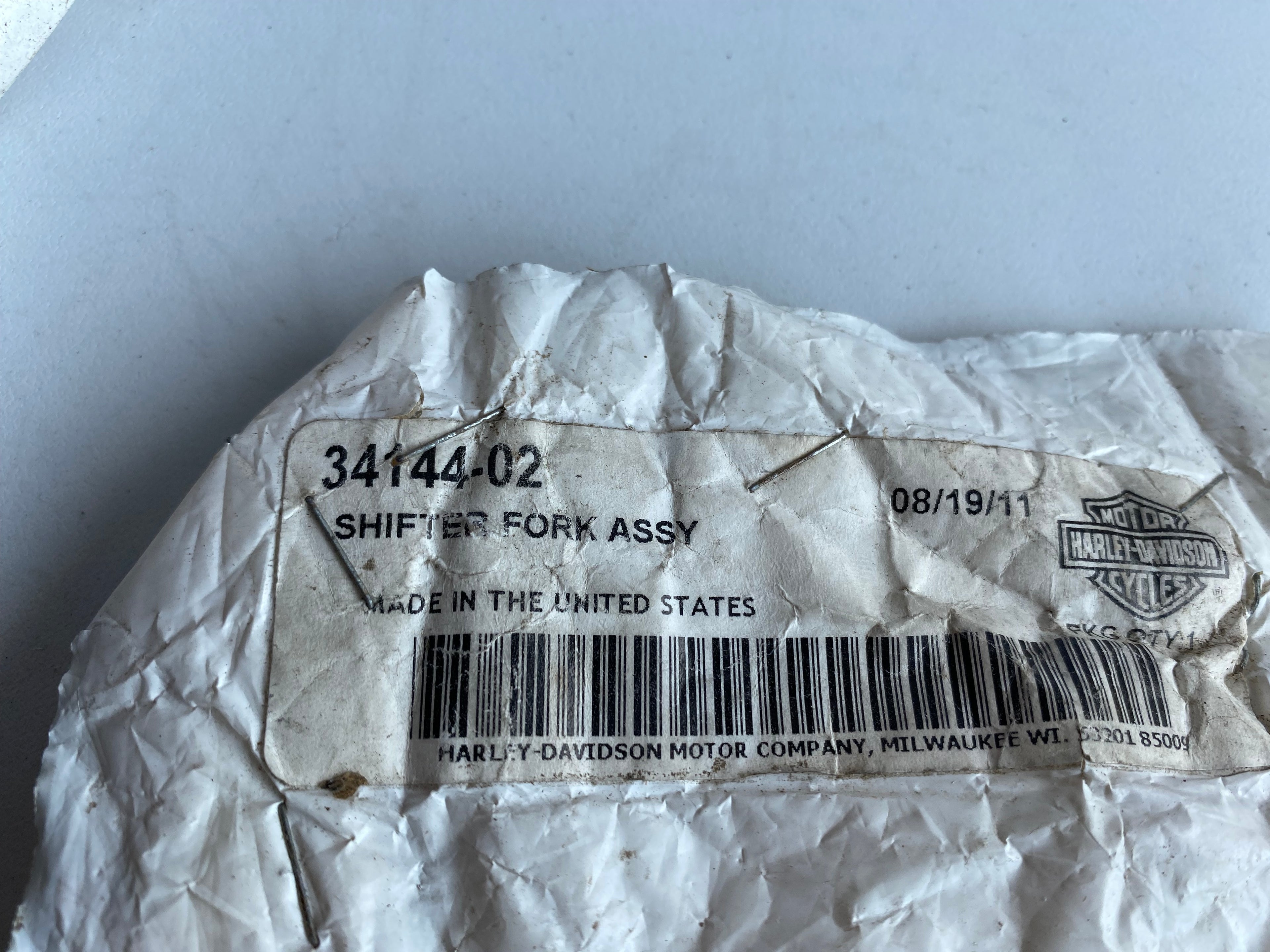 Harley Davidson Sportster Gearbox Fork REF OEM 34144-02