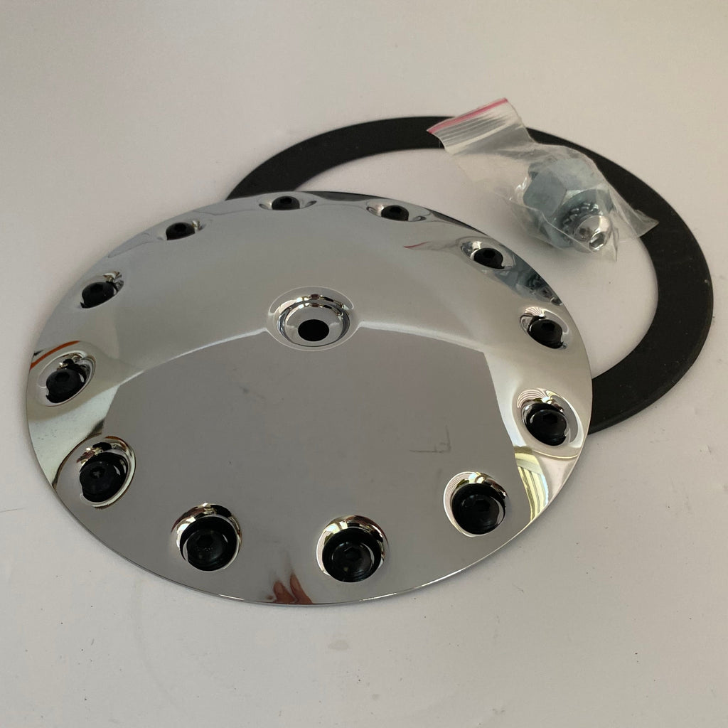 Cache insert  filtre à air chromé EVO 1340 Harley Davidson REF CCI 12-002