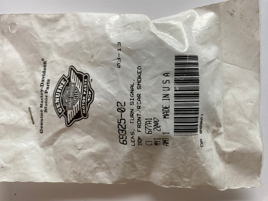 Cabochon fumé clignotant bullet Harley Davidson REF OEM 69325-02