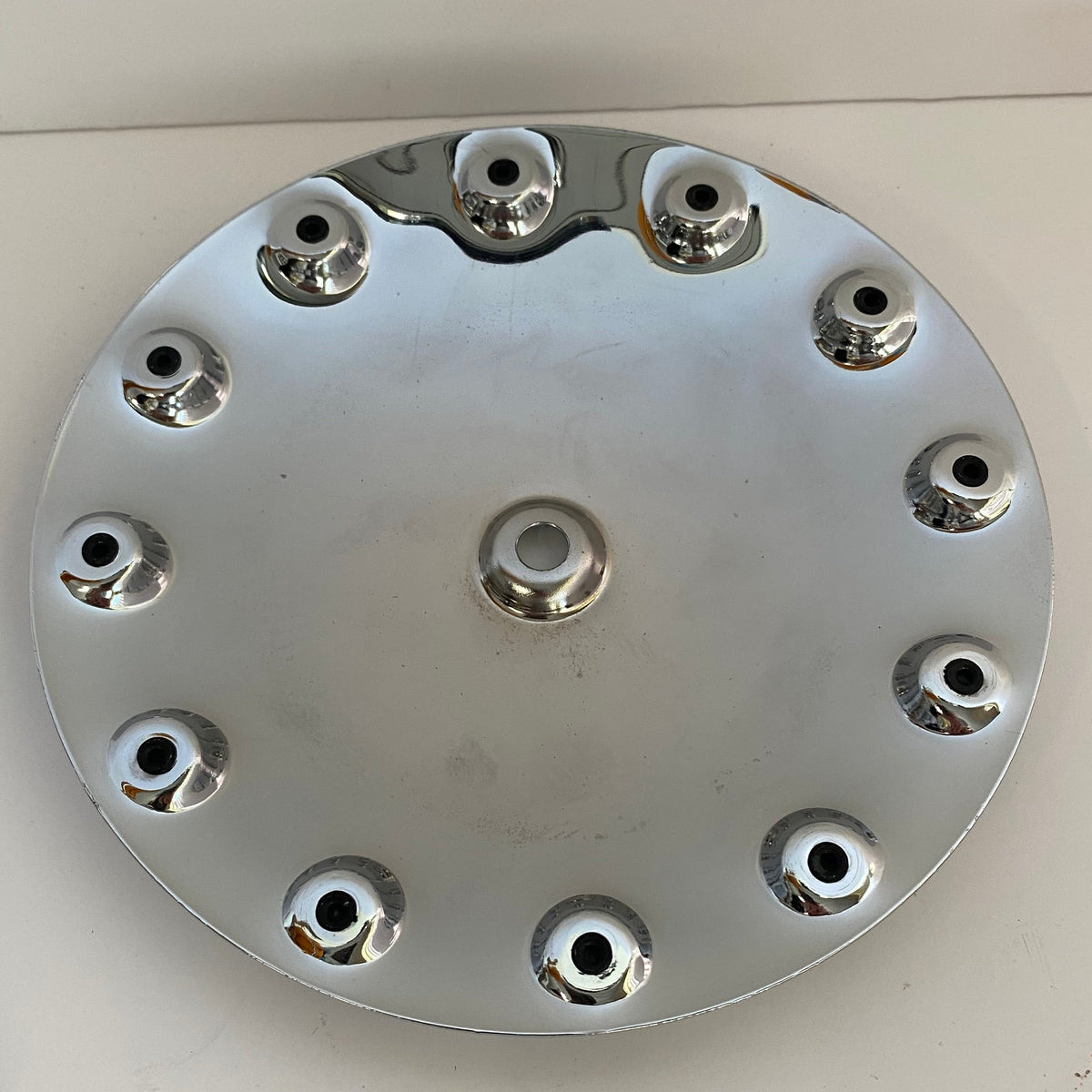 Cache insert  filtre à air chromé EVO 1340 Harley Davidson REF CCI 12-002