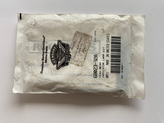 Harley Davidson Blue High Beam Indicator REF OEM 68023-92A