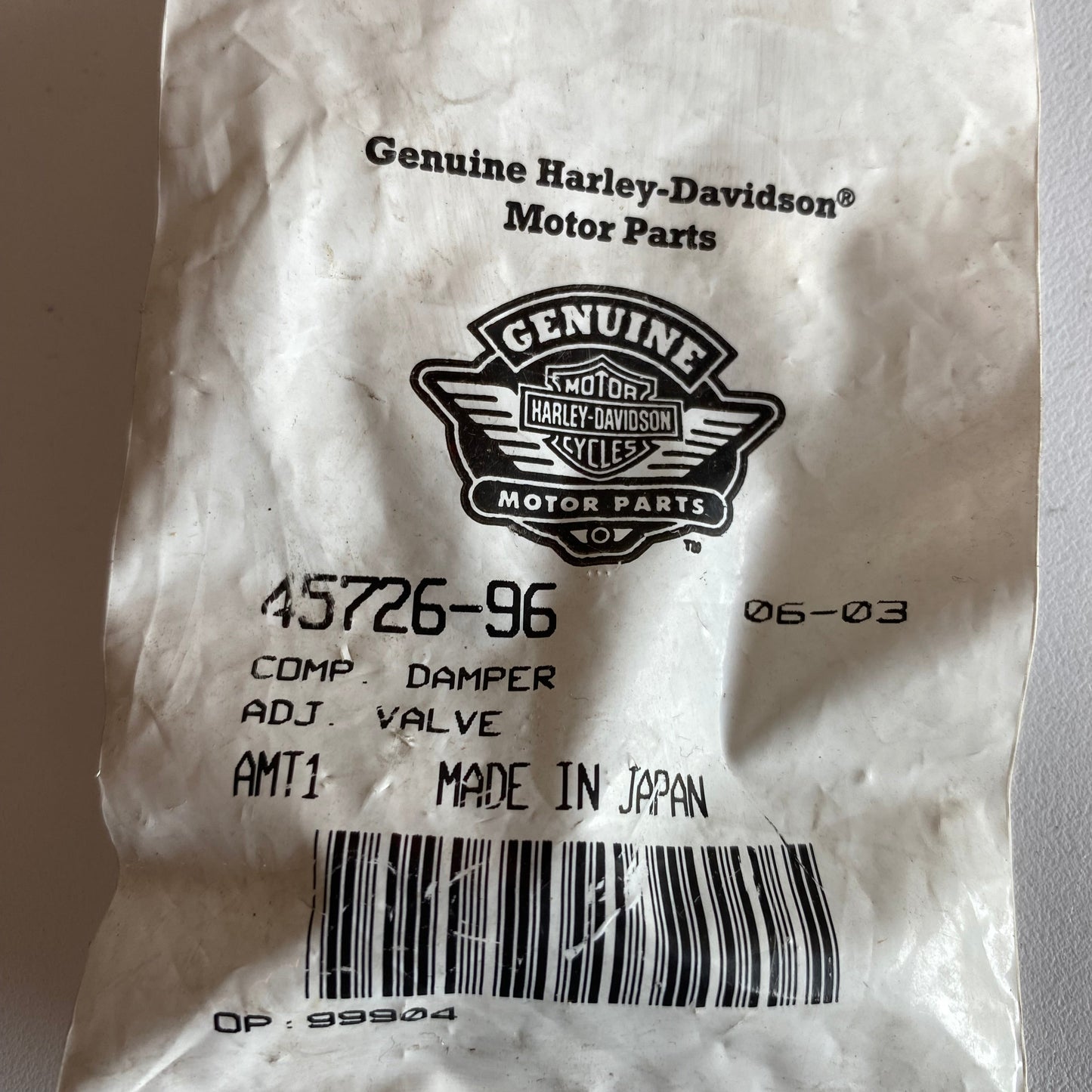 réglage inférieur fourche 39mm réglables Harley Davidson REF OEM45726-96