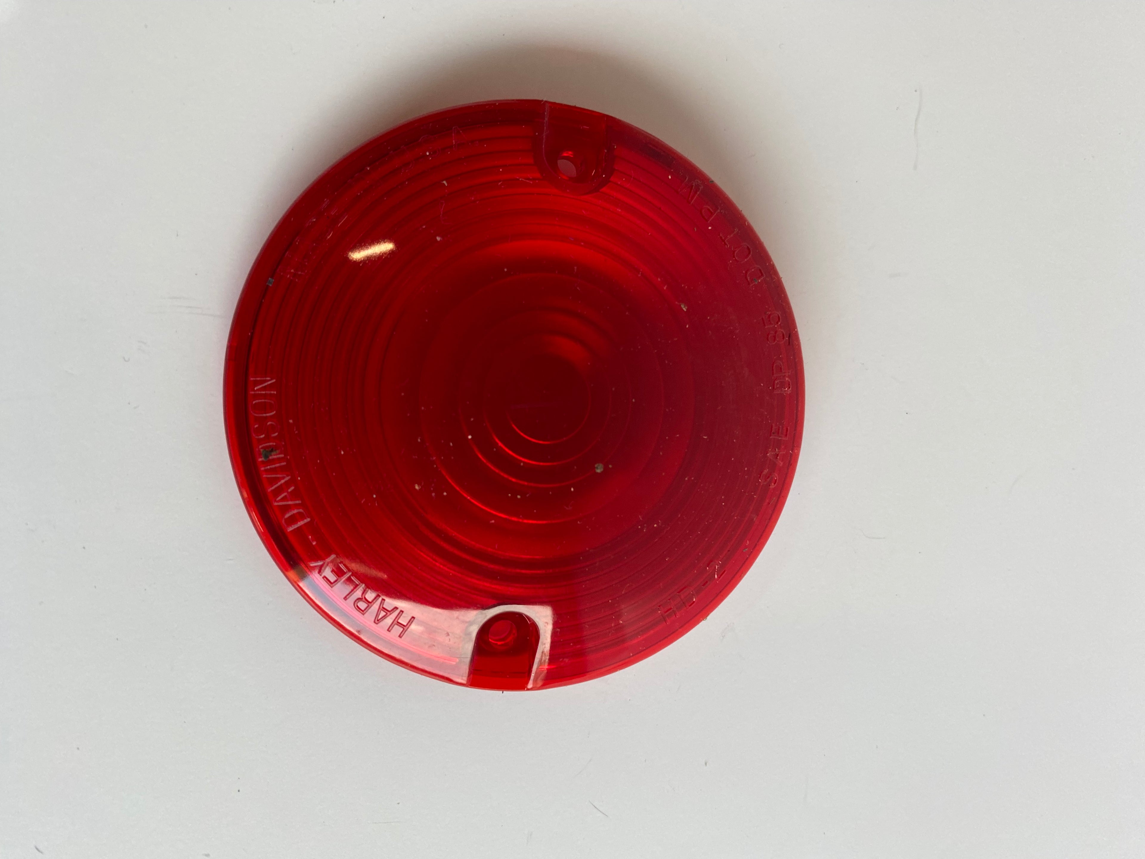 Harley Davidson indicator red lens OEM REF: 68458-88