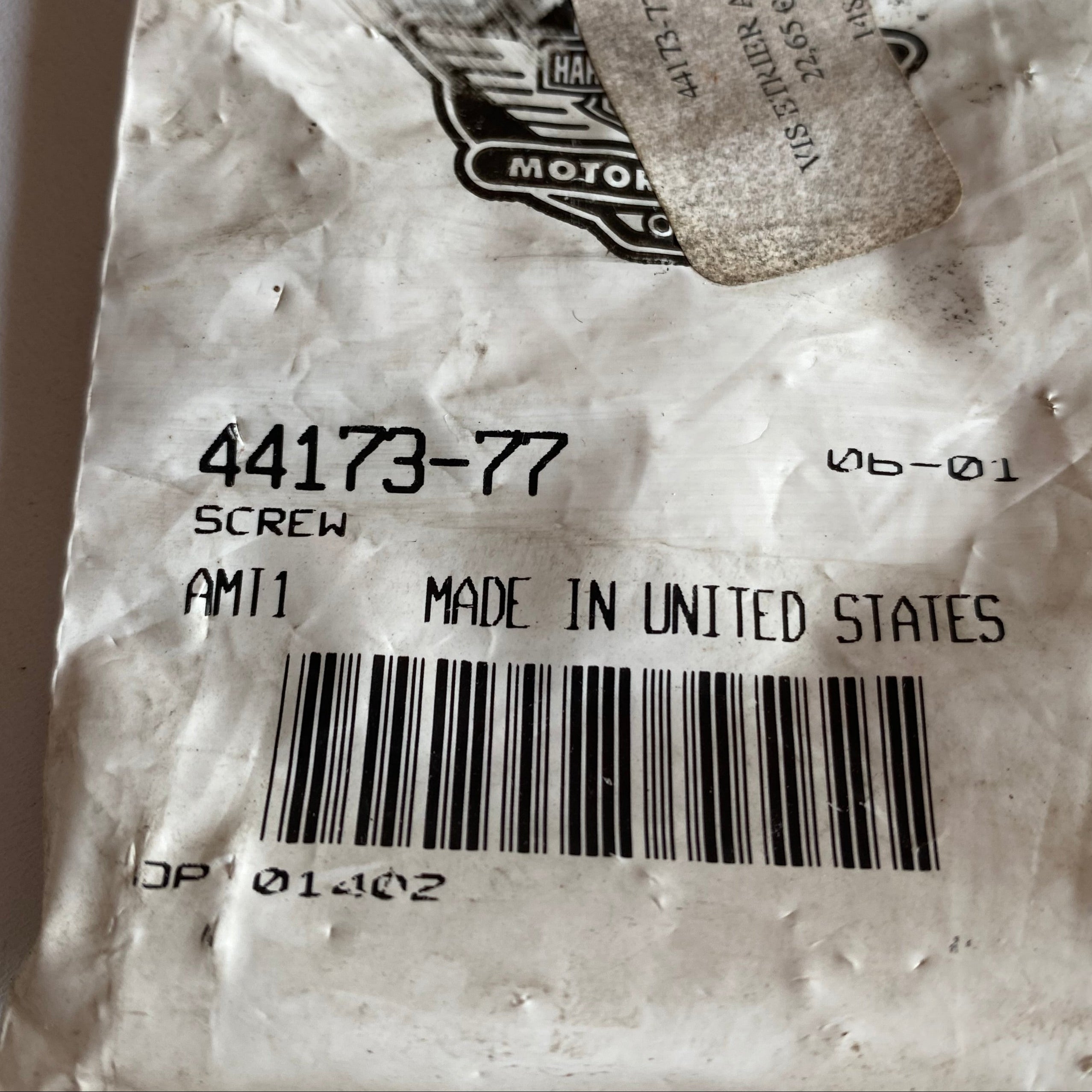 Vis étrier de frein avant Shovelhead Harley Davidson REF OEM 44173-77
