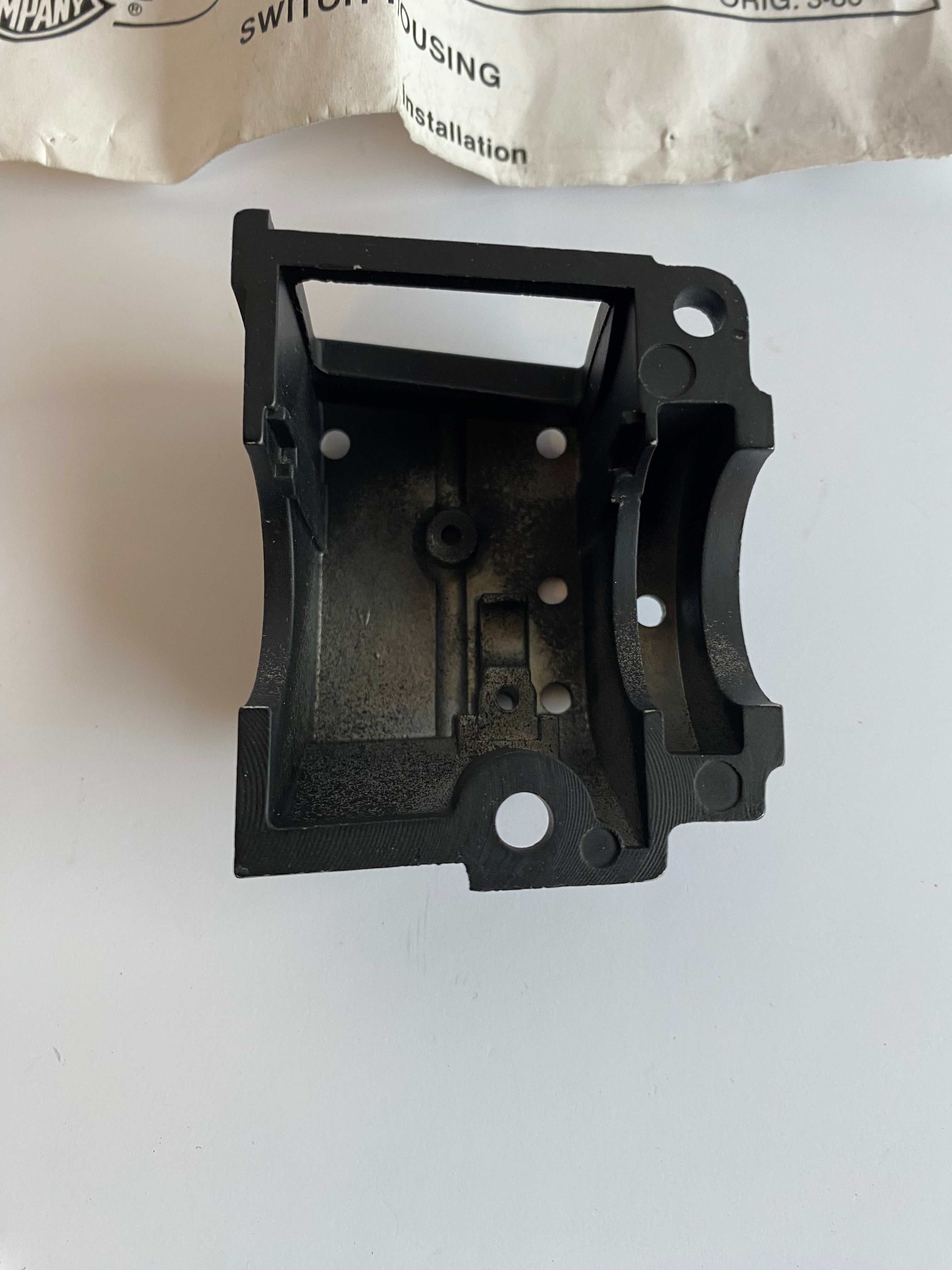 Harley Davidson Lower Left Switch Cover REF OEM 71568-82A