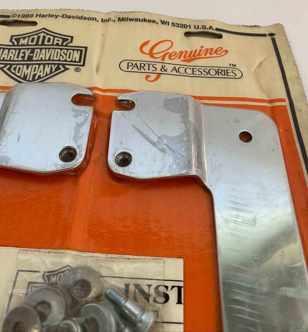 Kit supports de pare brise chromés Touring Harley Davidson REF 58069-93