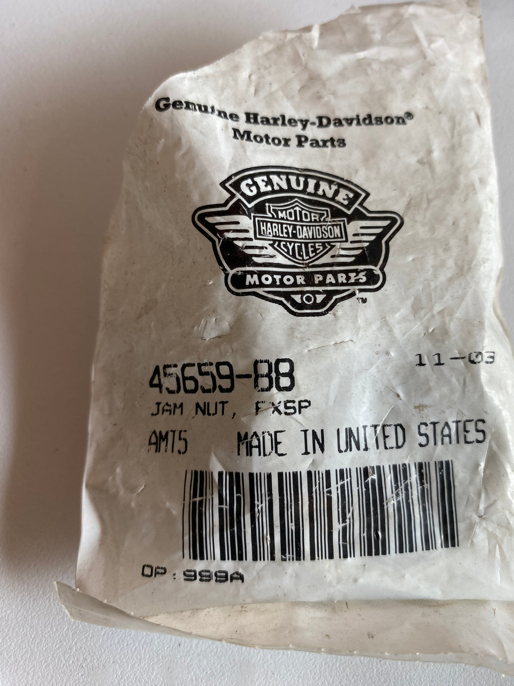 Harley Davidson Softail Springergabel Kipphebelmutter REF OEM 45659-88