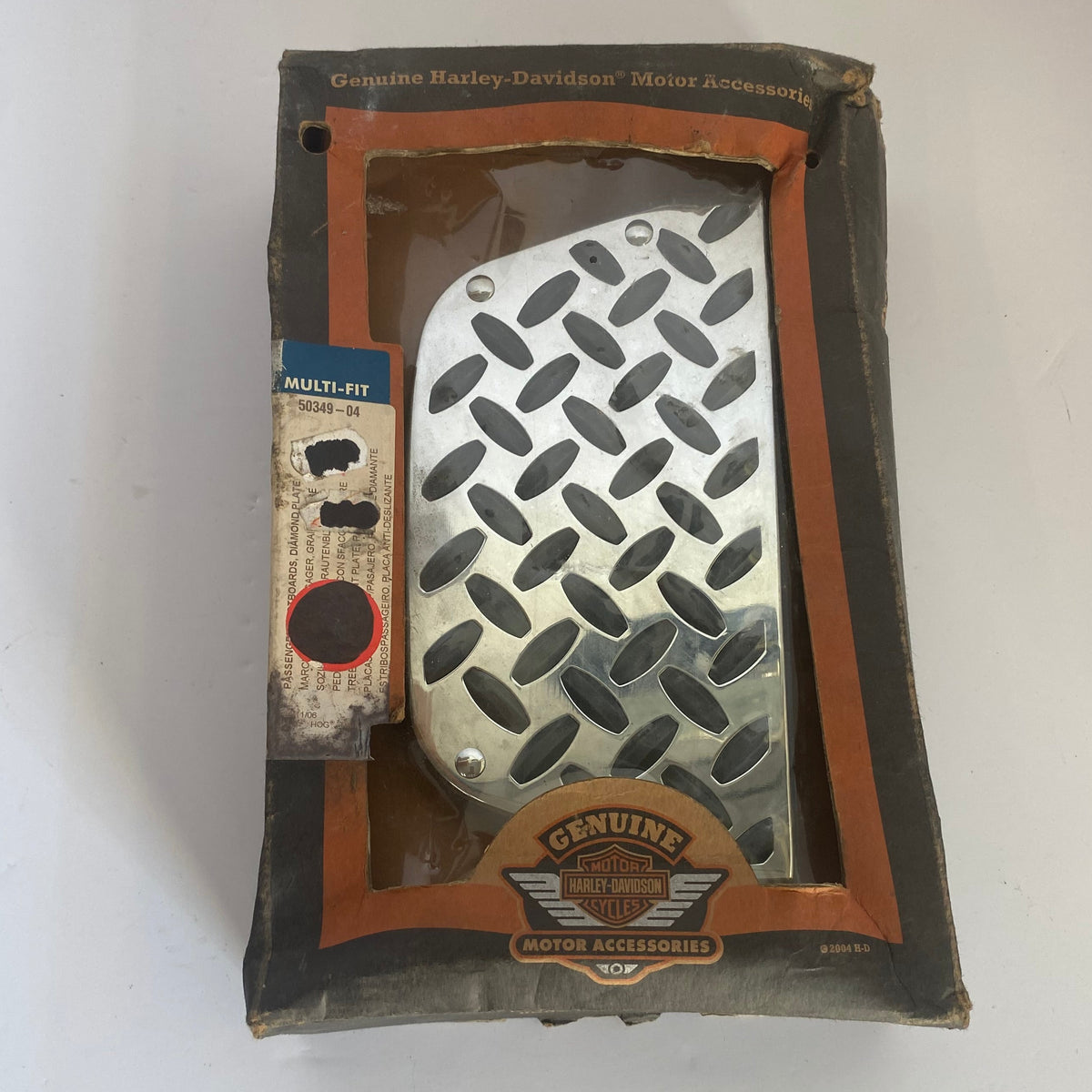 Jeu inserts de marche pied passager Collection Diamond Harley Davidson REF 50349-04