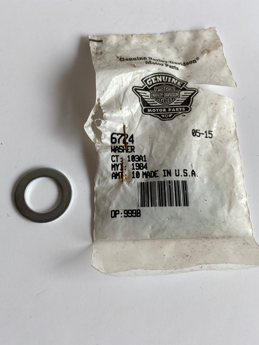 Rondelle de vis d'amortisseur arrière Harley Davidson REF OEM : 6724