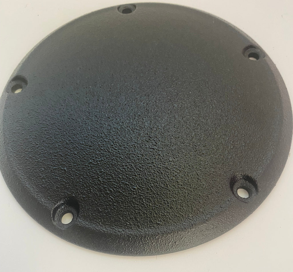Derby cover noir wrinkle Twin Cam Harley Davidson REF OEM 60713-07