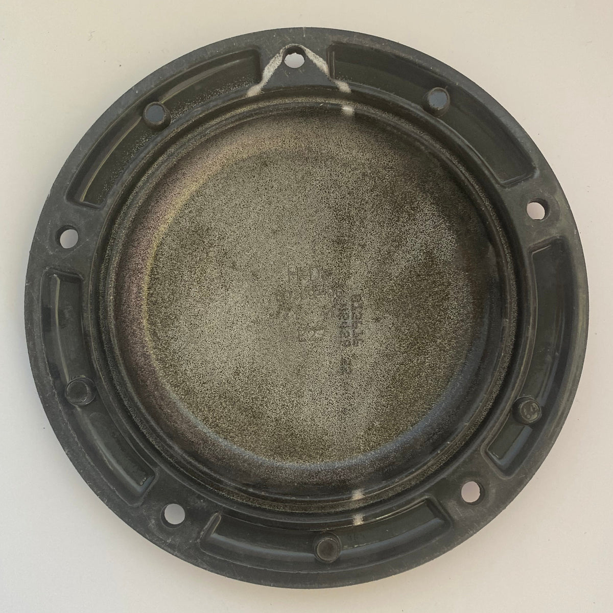 Derby cover noir wrinkle Twin Cam Harley Davidson REF OEM 60713-07