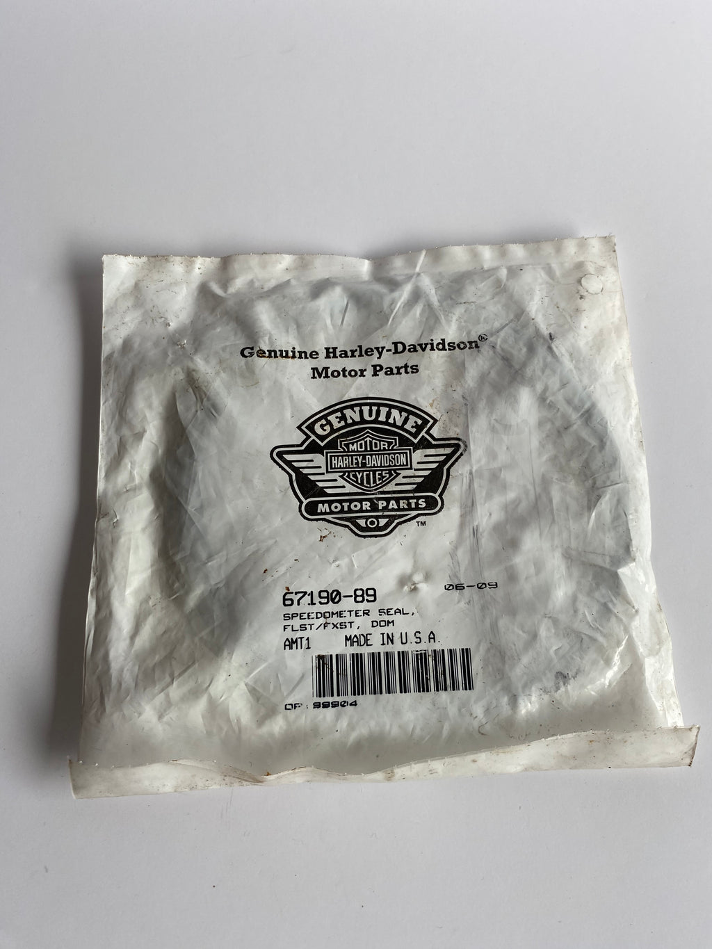 Harley Davidson Speedometer Gasket REF OEM: 67190-89