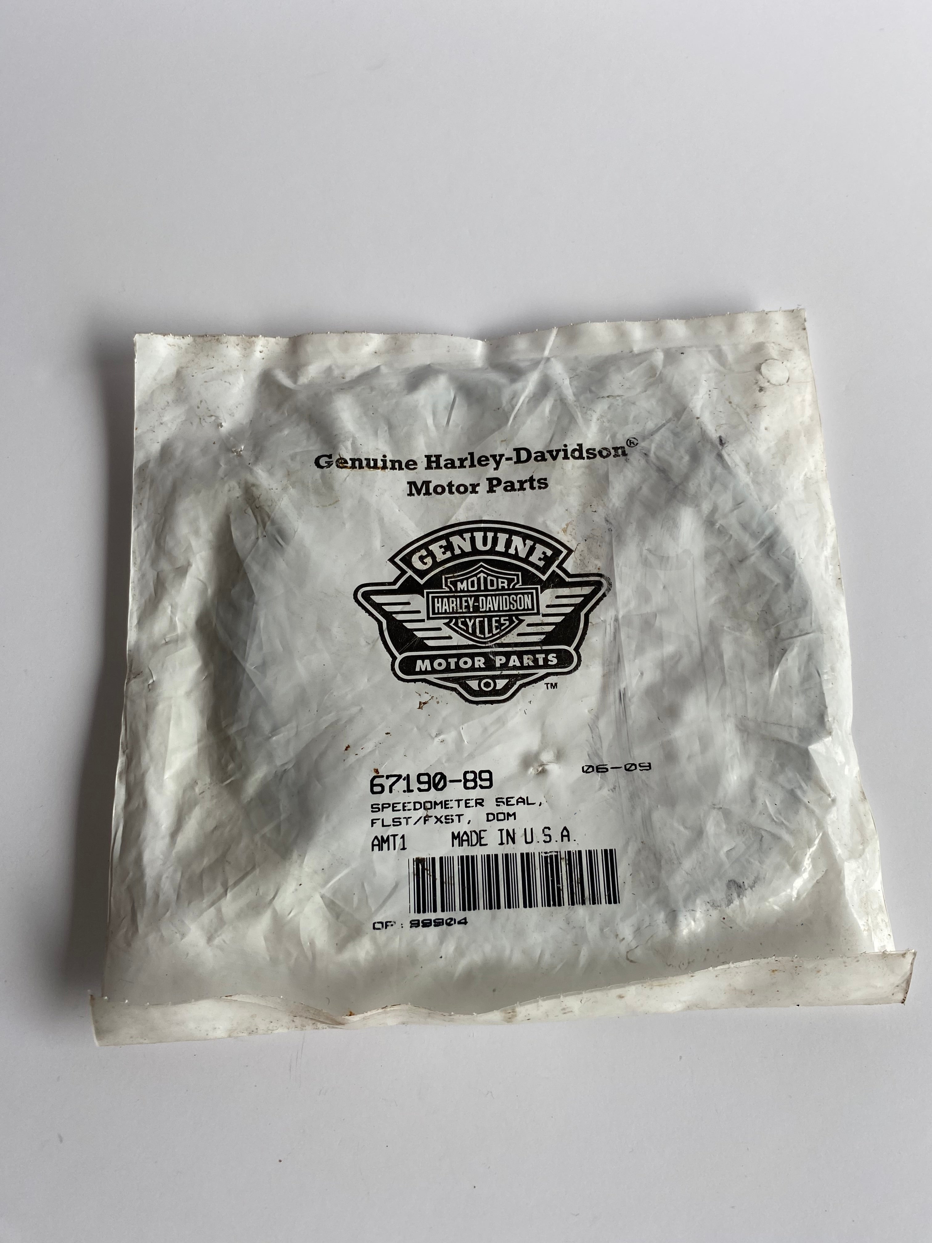 Harley Davidson Speedometer Gasket REF OEM: 67190-89