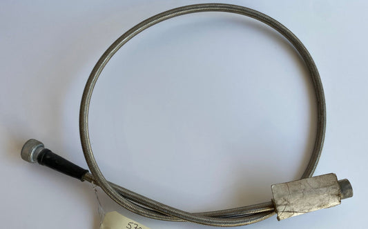 Cable de compteur de vitesse inox 46" shovelhead Harley Davidson REF MCS 570034
