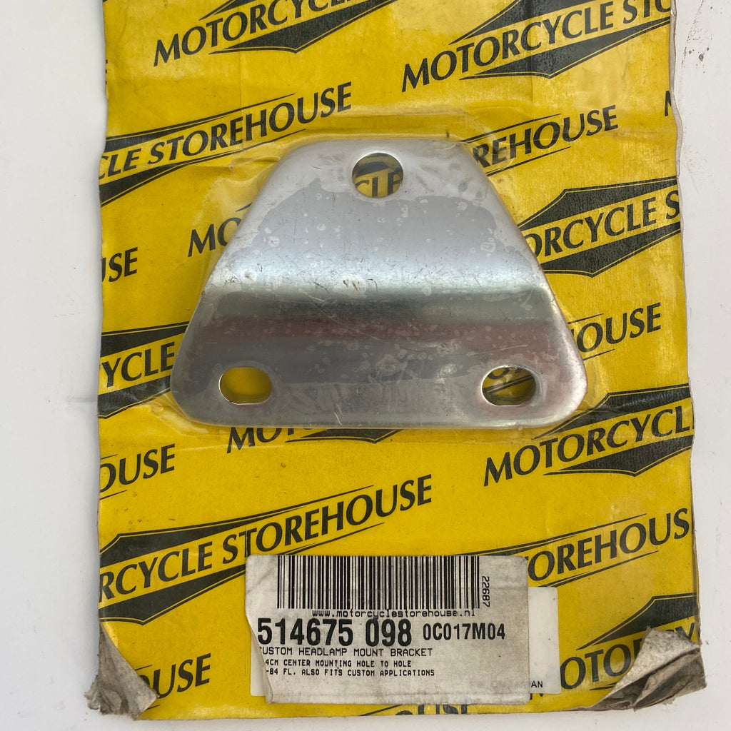 Support de phare chromé Shovelhead Harley Davidson REF MCS 514675
