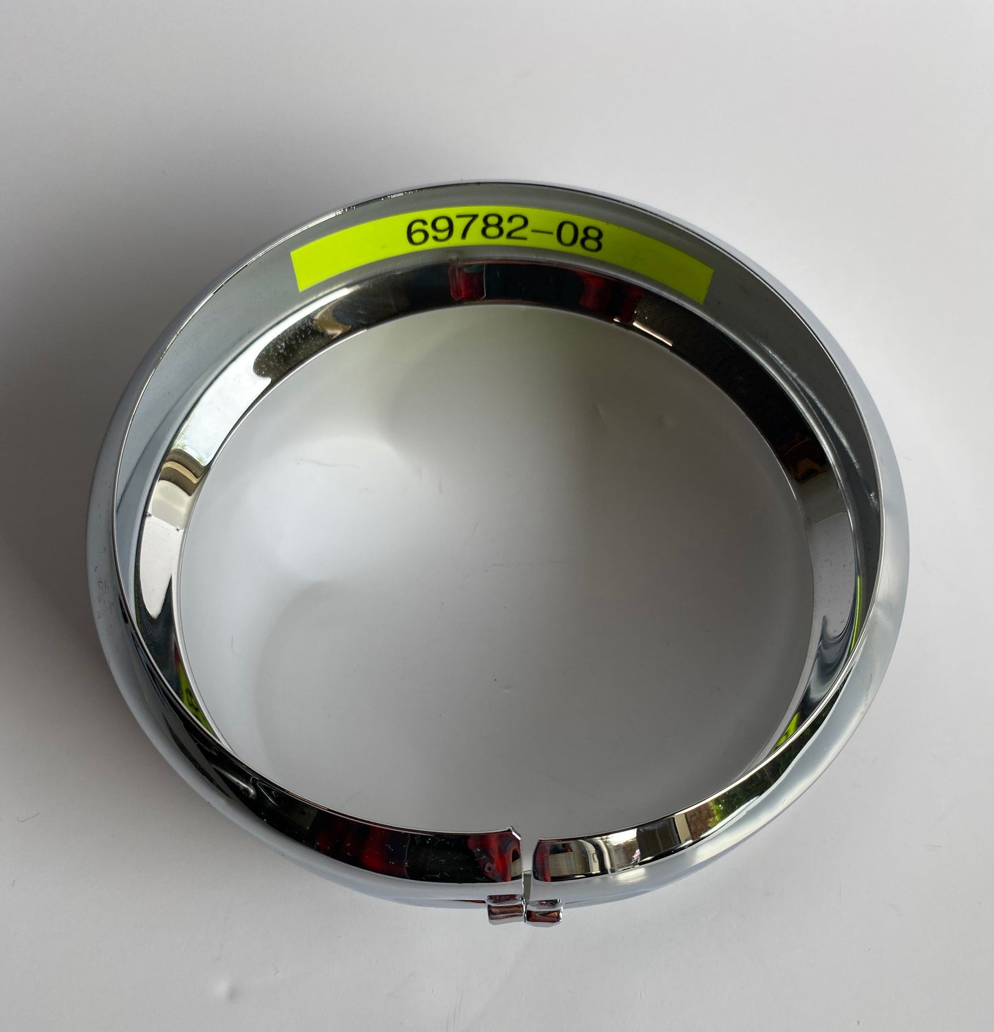 Cerclage de phare chrome Harley Davidson REF OEM  : 69782-08