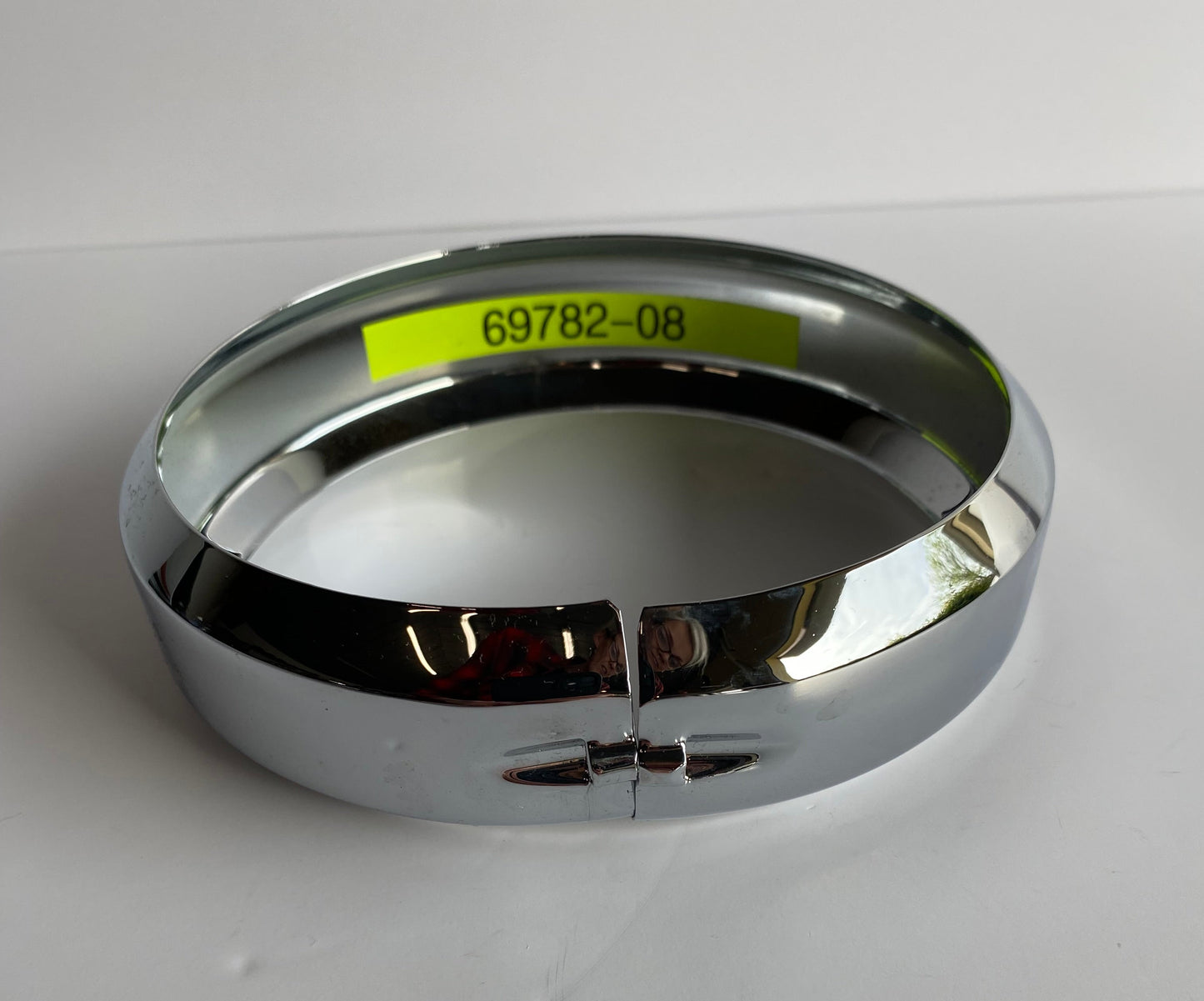 Cerclage de phare chrome Harley Davidson REF OEM  : 69782-08