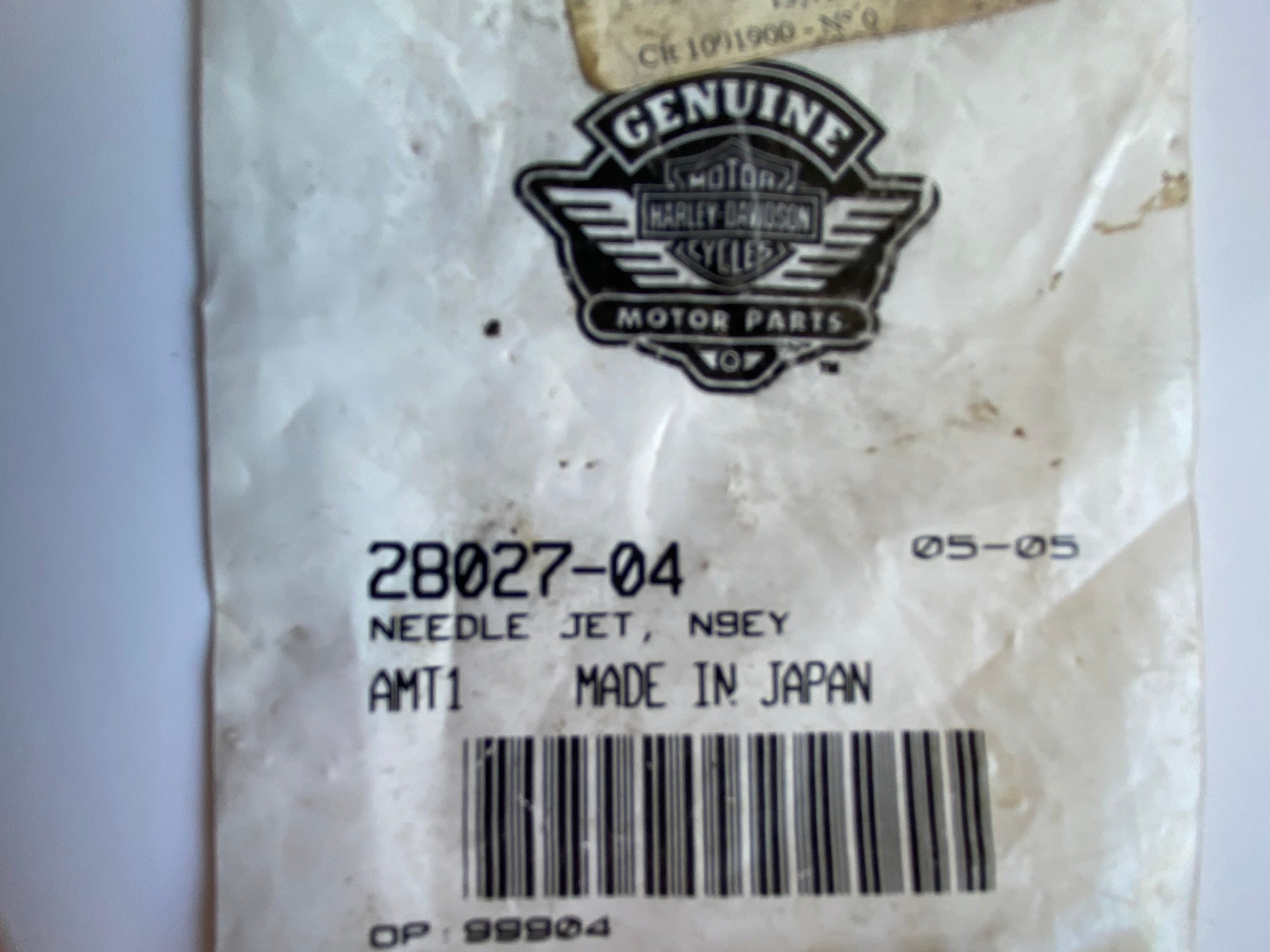 Keihin CV40 Sportster Harley Davidson Carburetor Needle OEM REF 28027-04