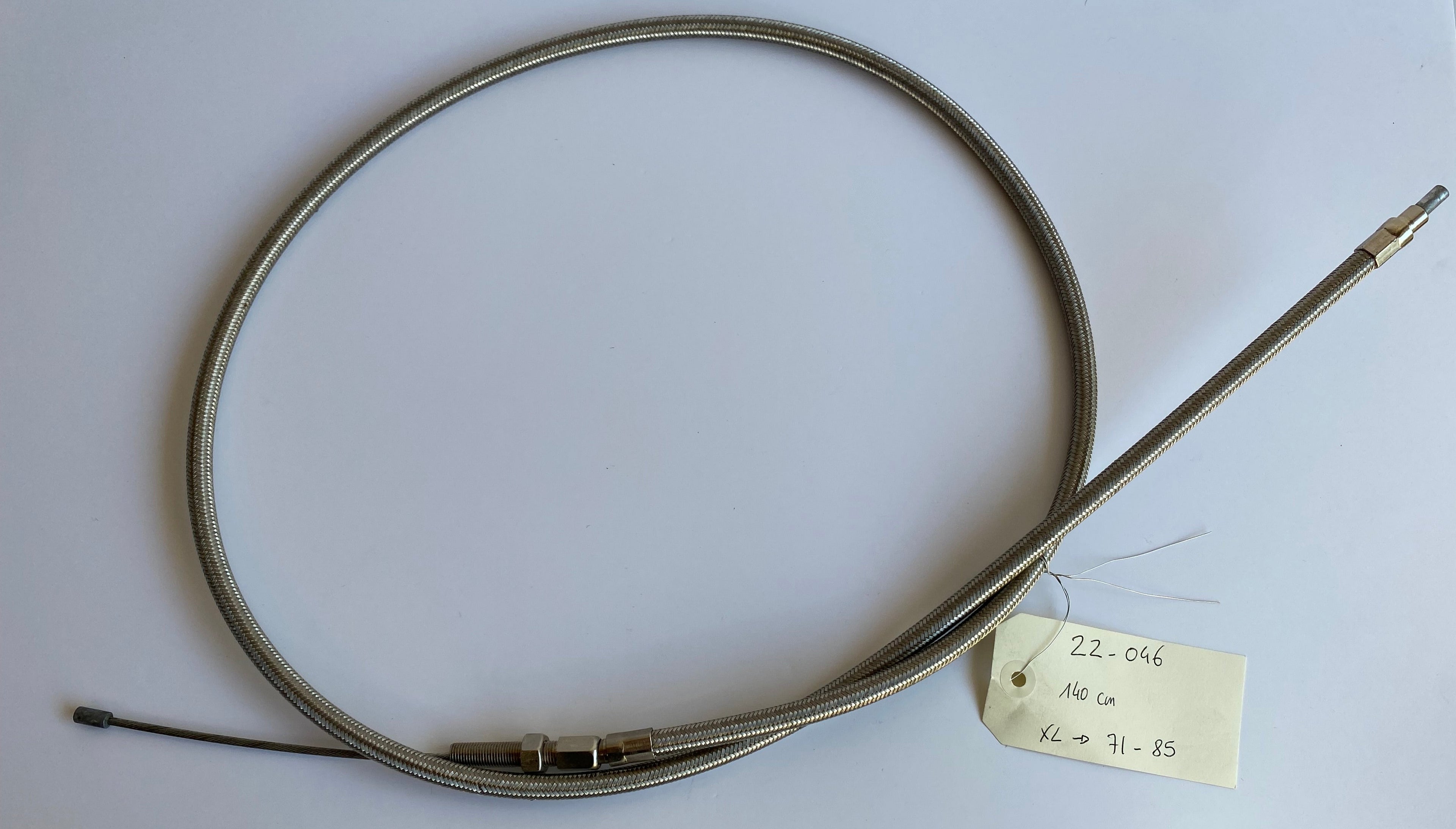 Stainless steel clutch cable Sportster Harley Davidson REF WW 22-046
