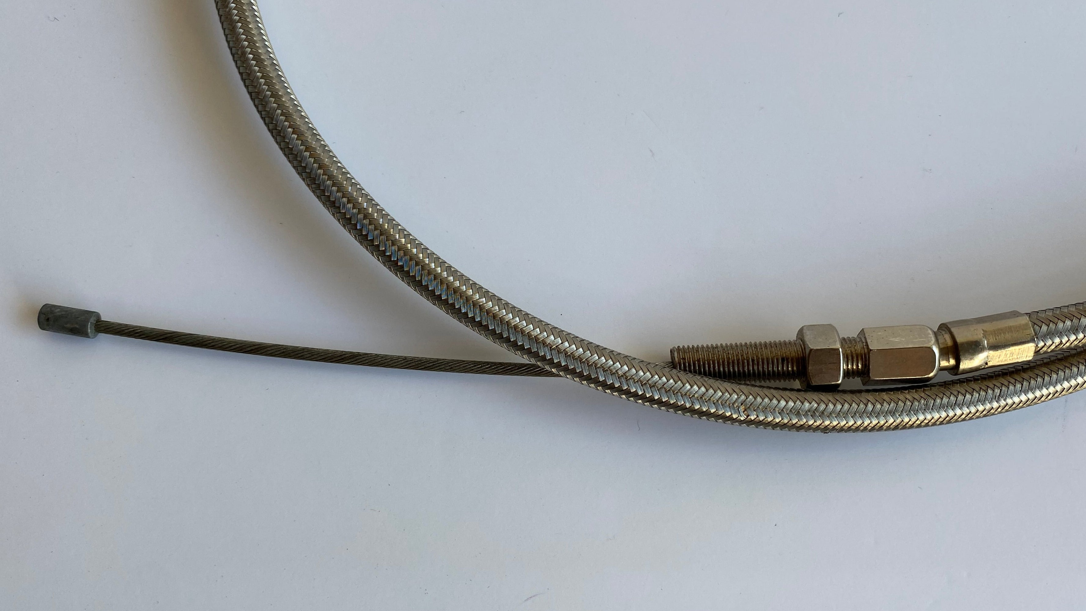 Stainless steel clutch cable Sportster Harley Davidson REF WW 22-046