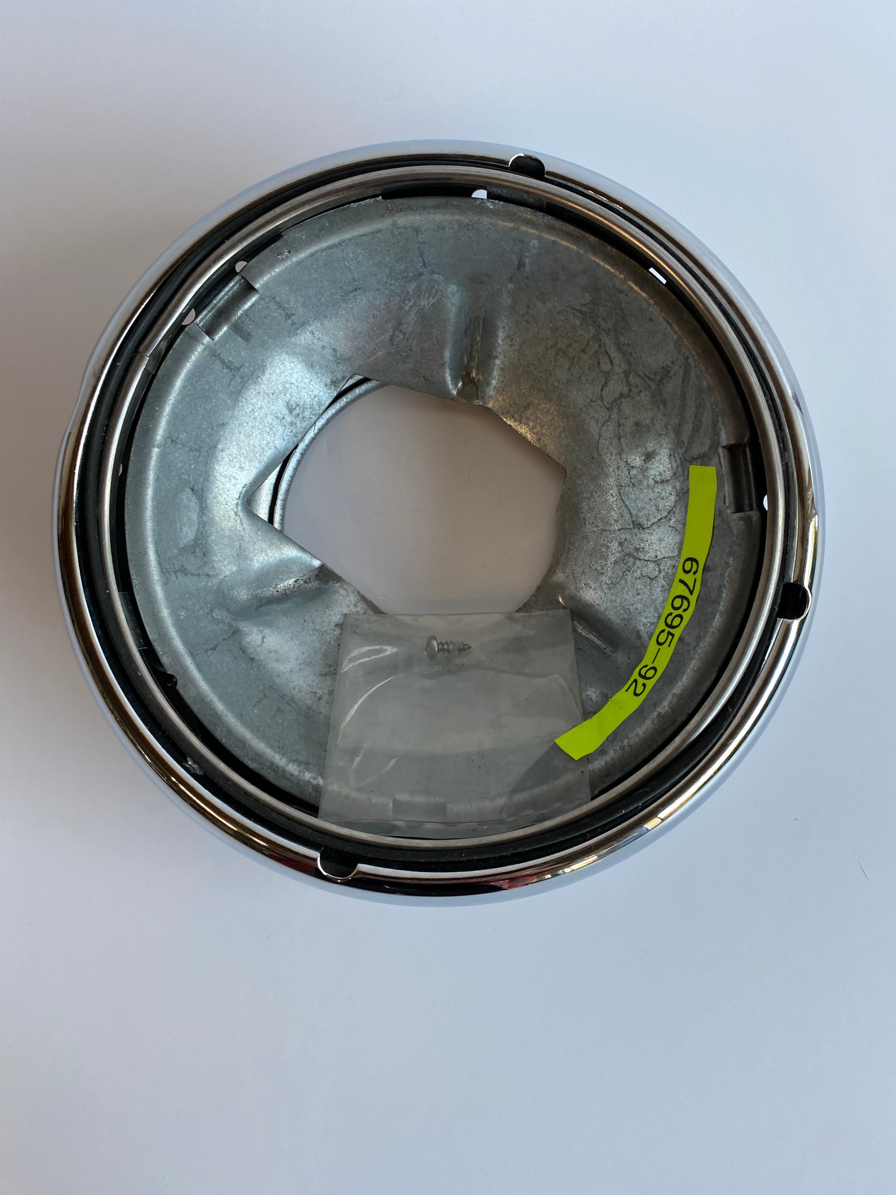 Harley Davidson 7 inch shell + optical rim set REF OEM 67695-92