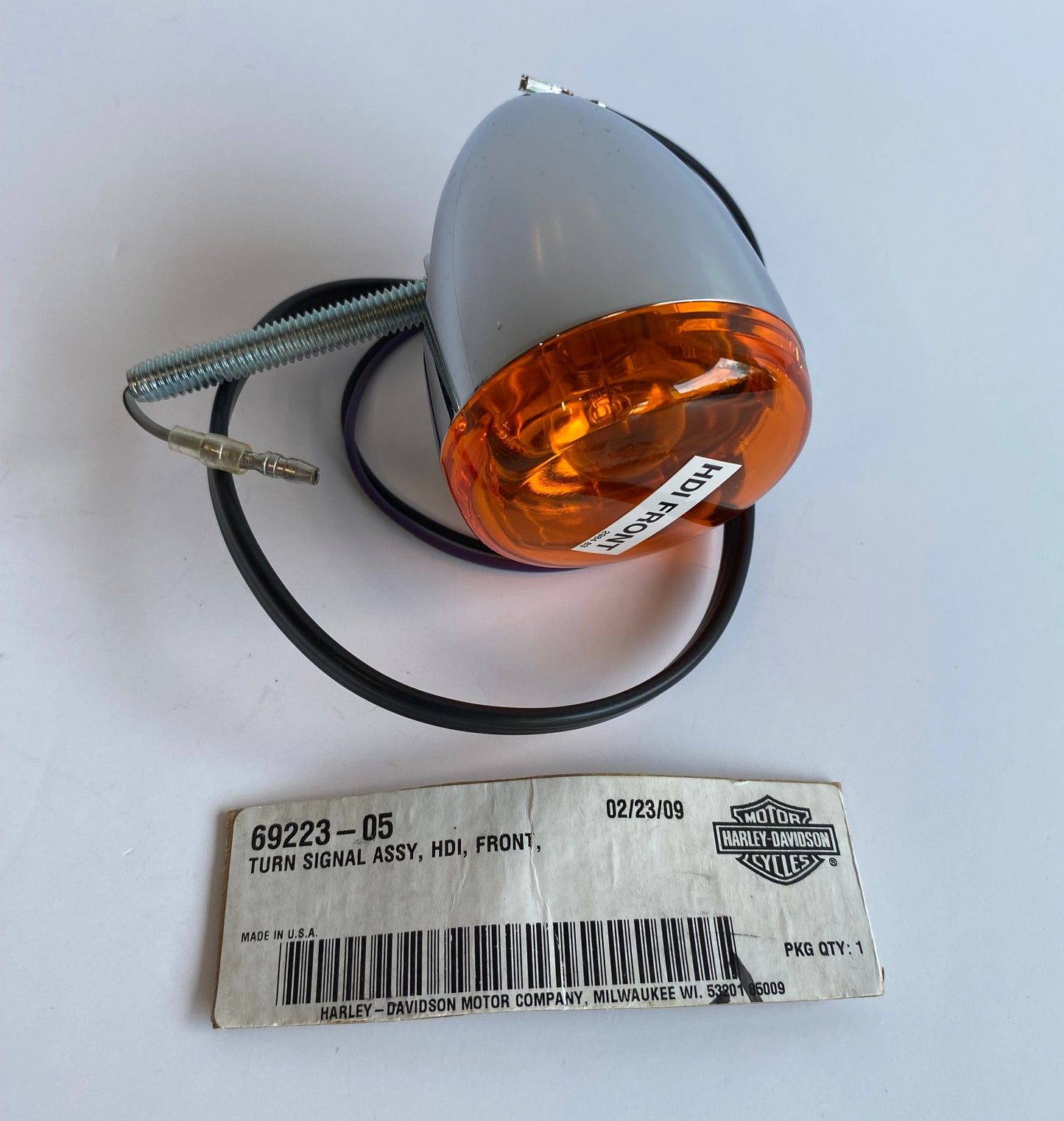 Clignotant avant Softail Deluxe Harley Davidson REF OEM : 69223-05