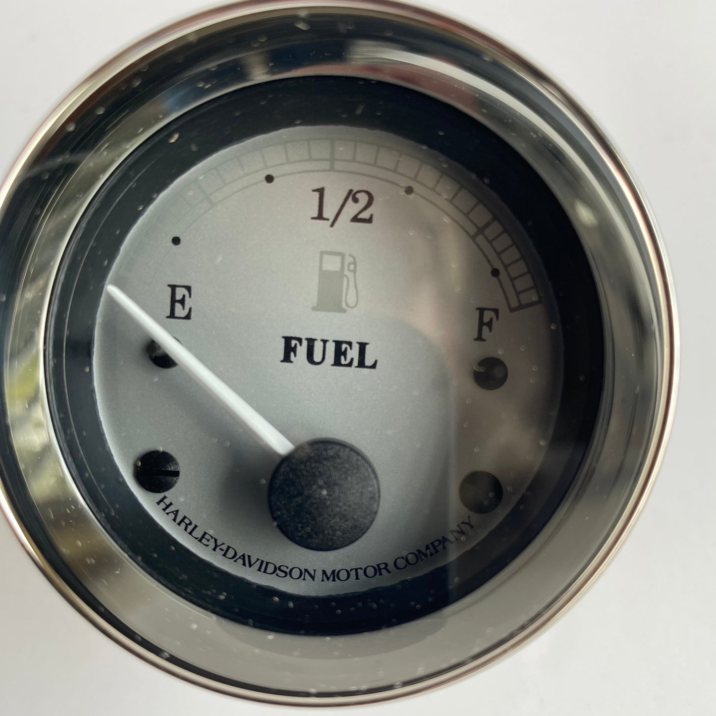 Jauge de carburant fond silver Touring Harley Davidson REF OEM 75168-08