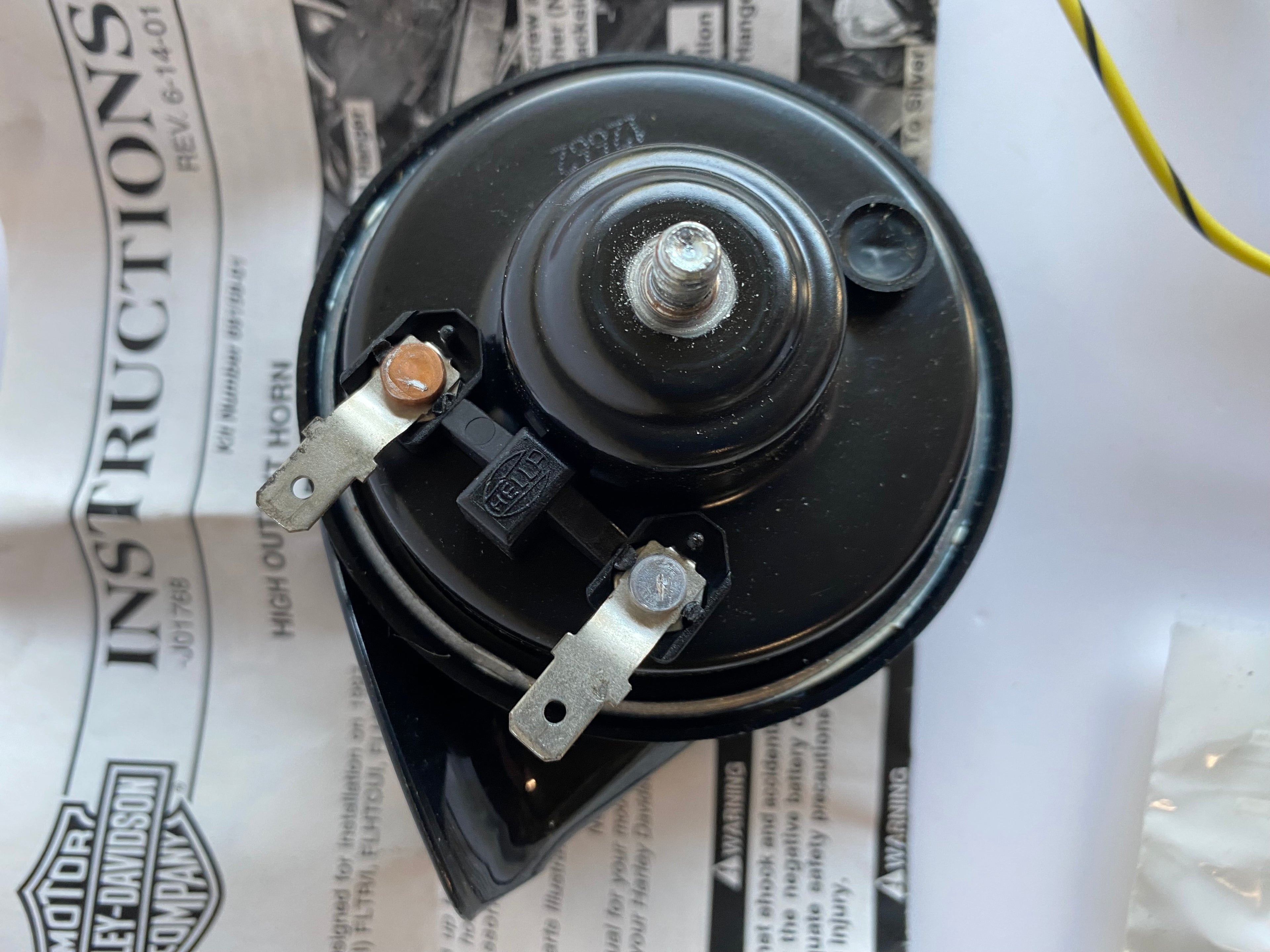 Kit Klaxon puissant Harley Davidson REF OEM 69158-01