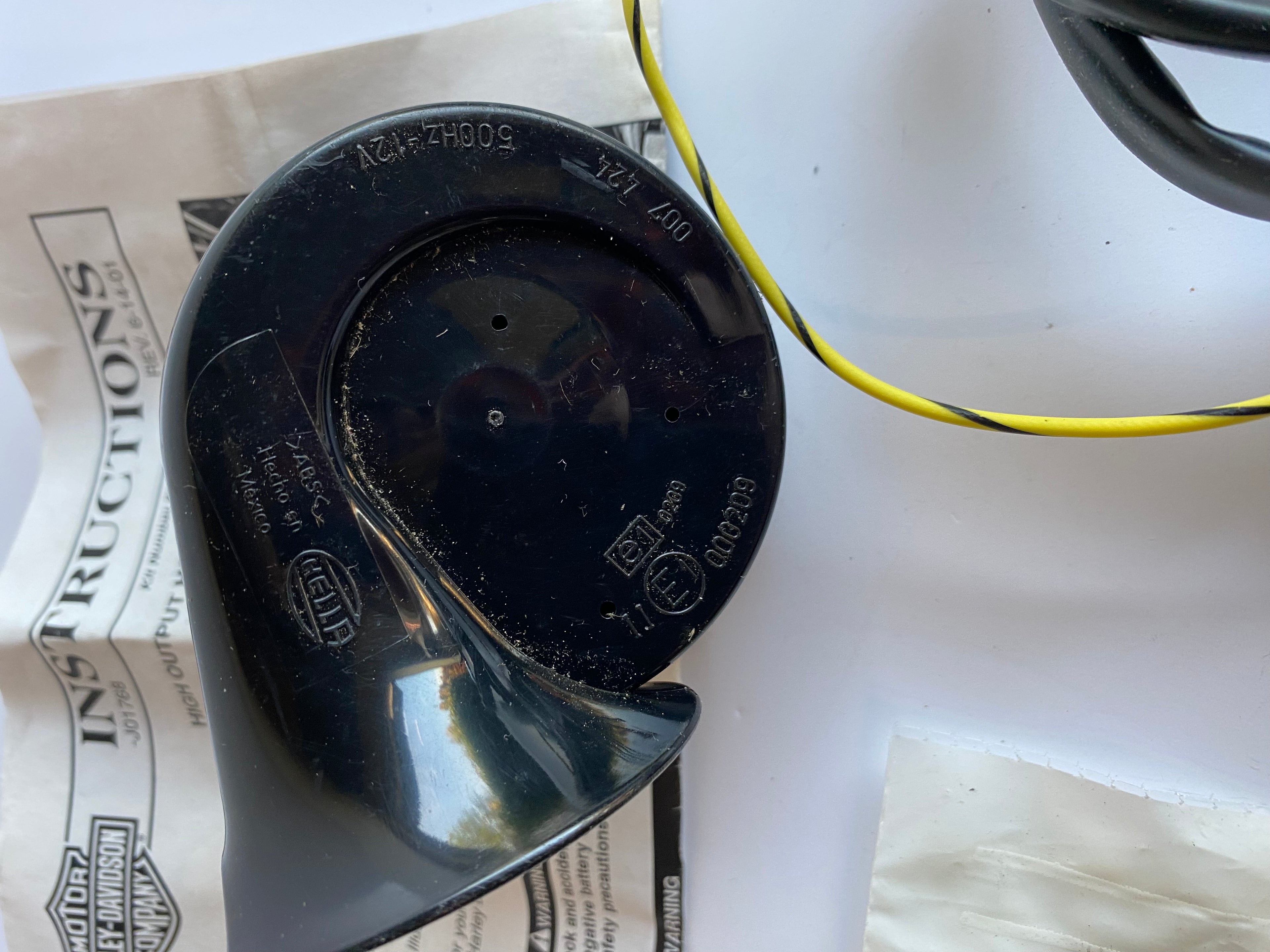 Kit Klaxon puissant Harley Davidson REF OEM 69158-01