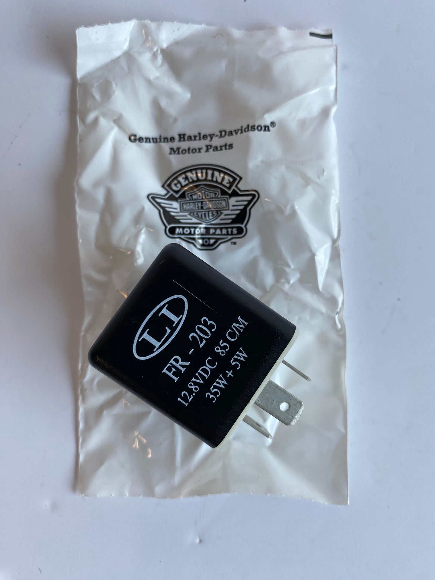 Relay for passing lamp Police Harley Davidson REF OEM: 68563-04