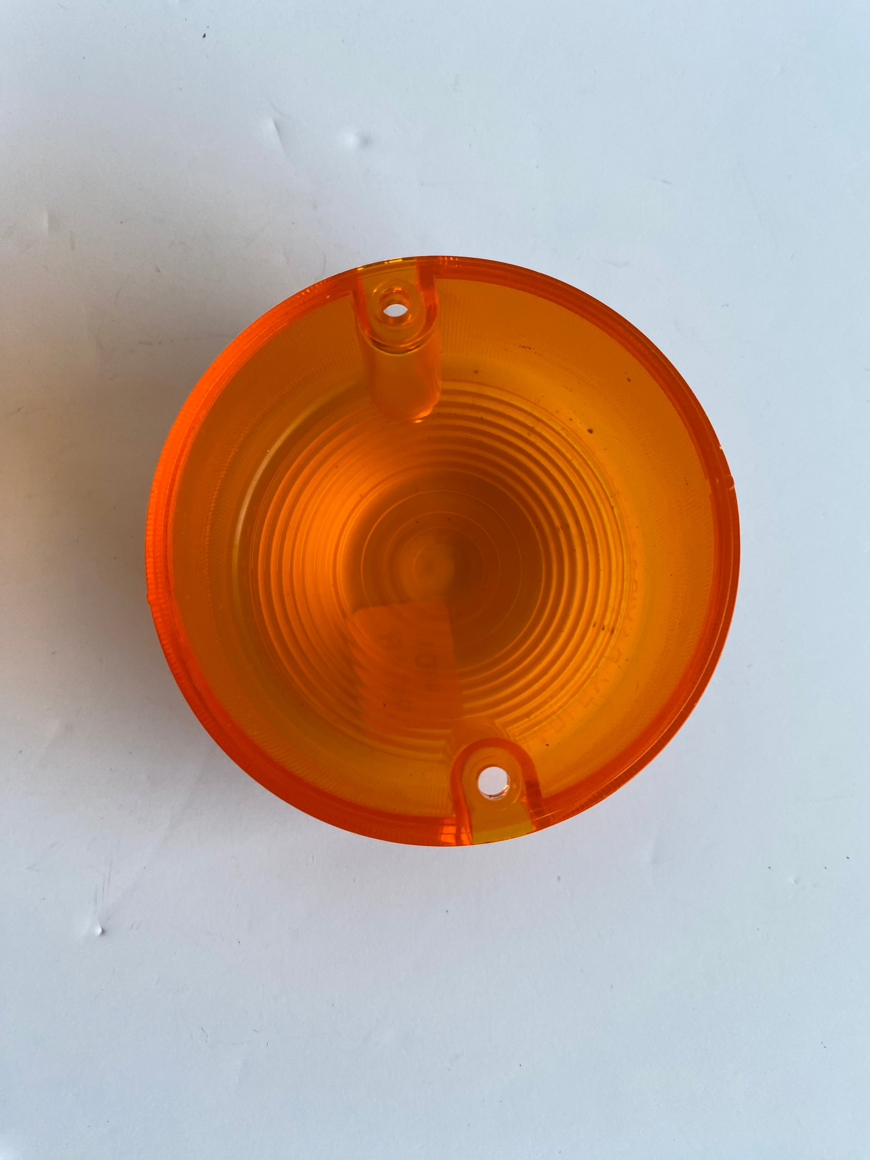 Harley Davidson orange indicator lens OEM REF: 68507-90