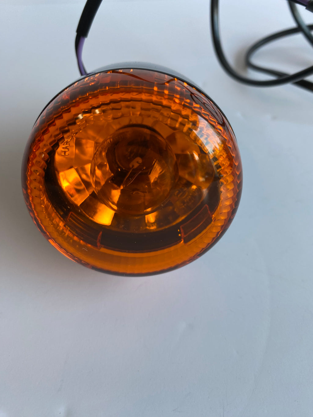 Harley Davidson Single Function Rear Black Turn Signal OEM REF: 69478-08