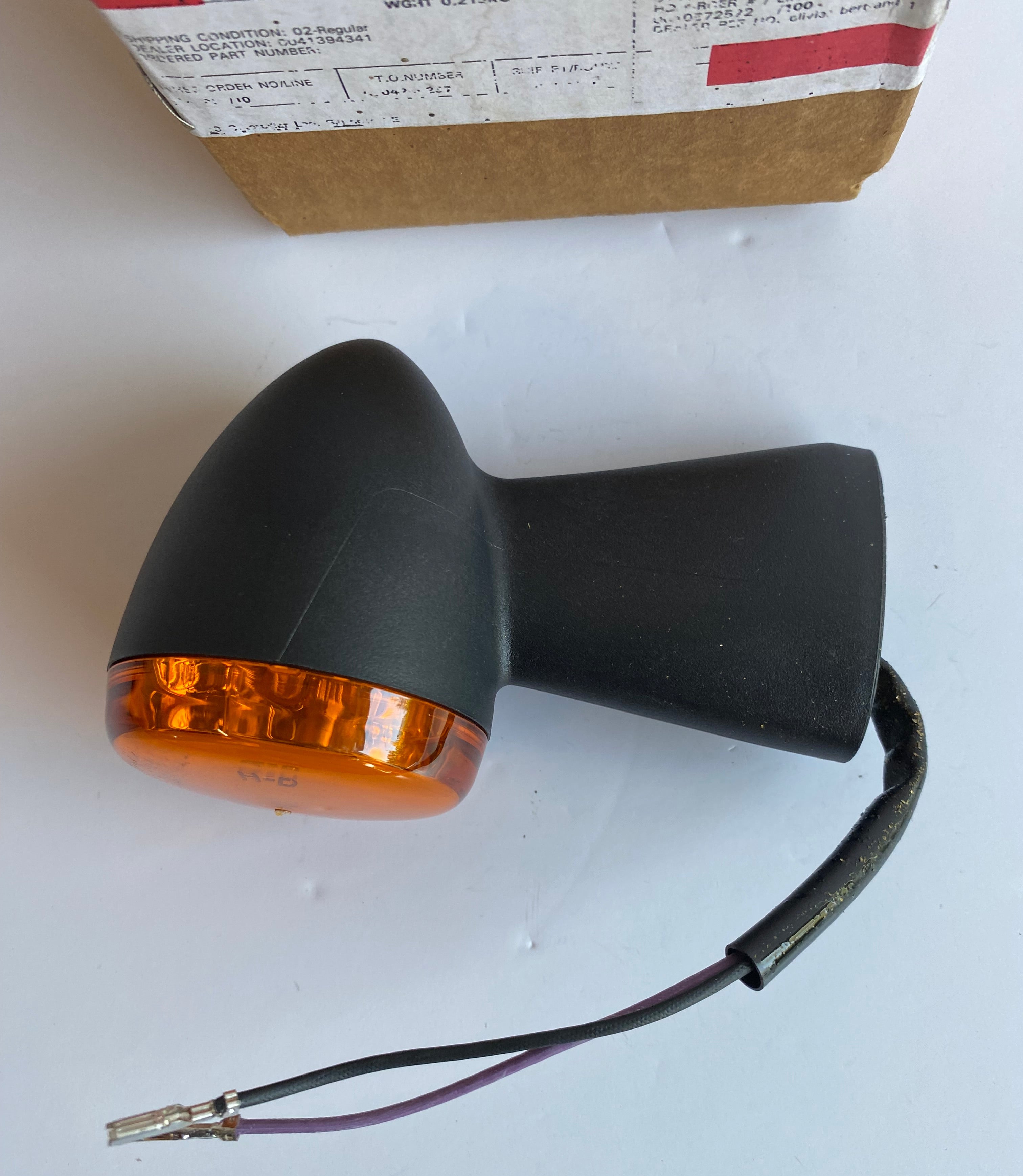 Schwarzer hinterer Blinker Vrod Harley Davidson REF OEM 68985-01