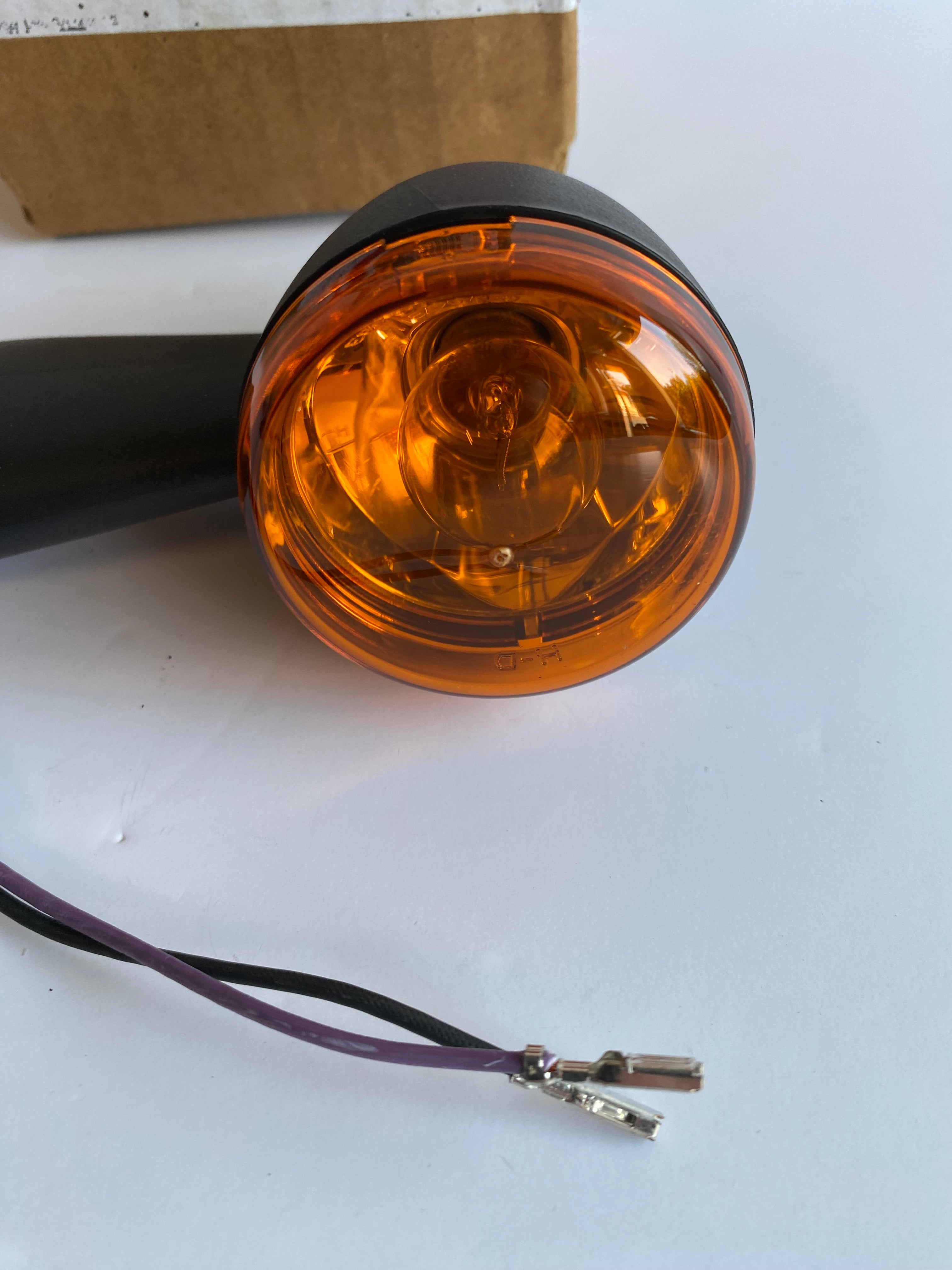 Schwarzer hinterer Blinker Vrod Harley Davidson REF OEM 68985-01