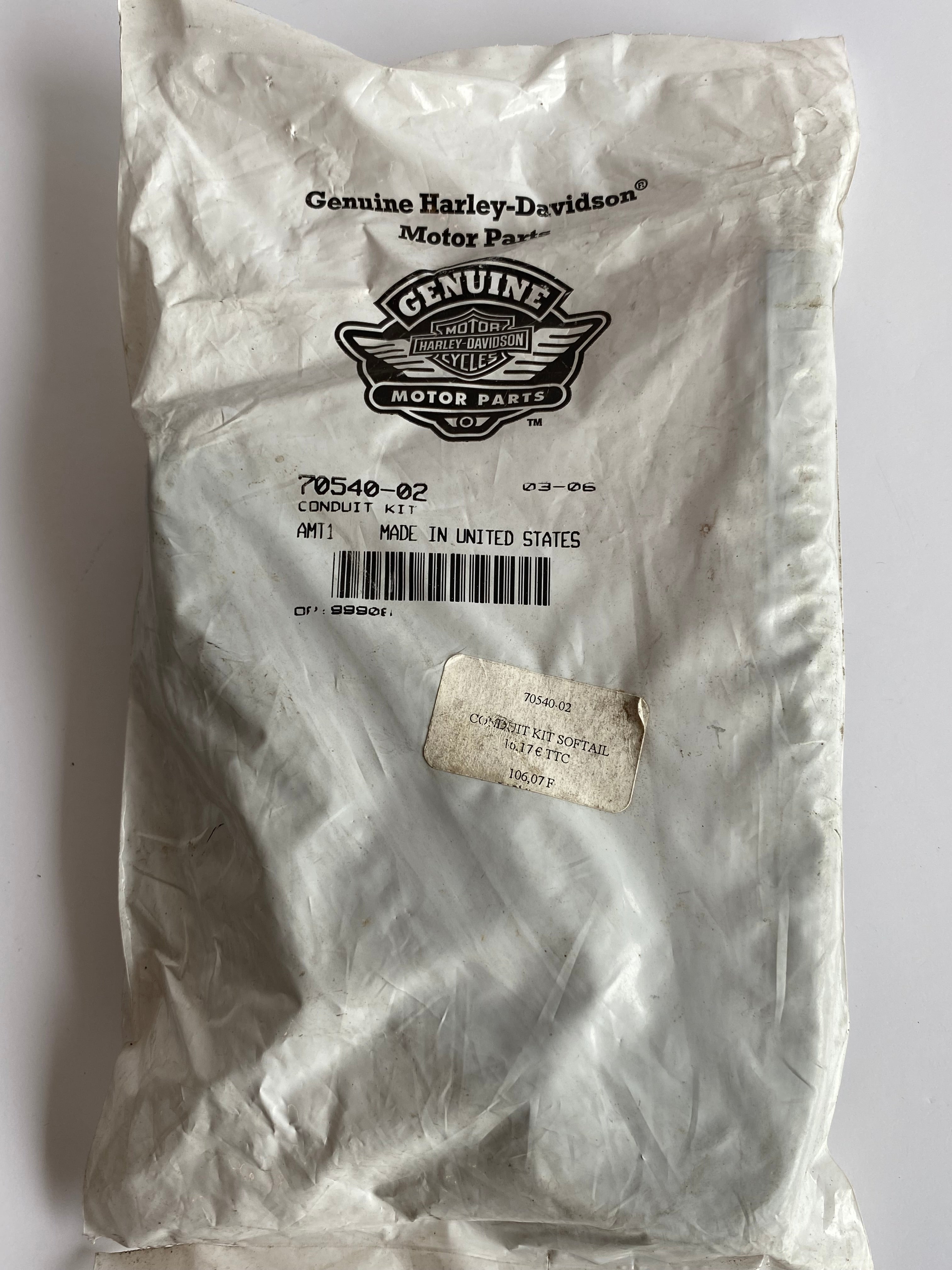 Gaine pour faisceau Harley Davidson REF OEM : 70540-02