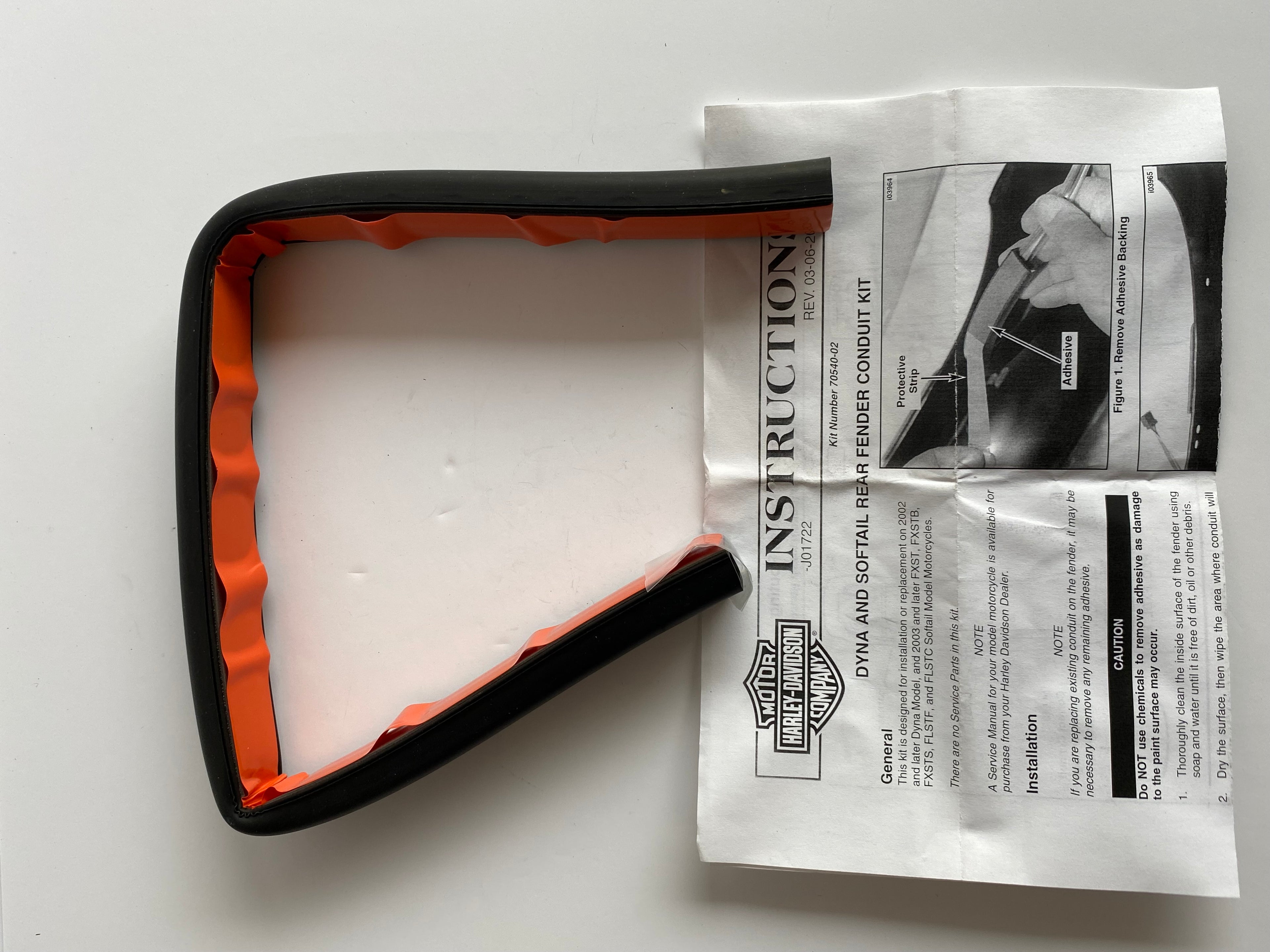 Gaine pour faisceau Harley Davidson REF OEM : 70540-02