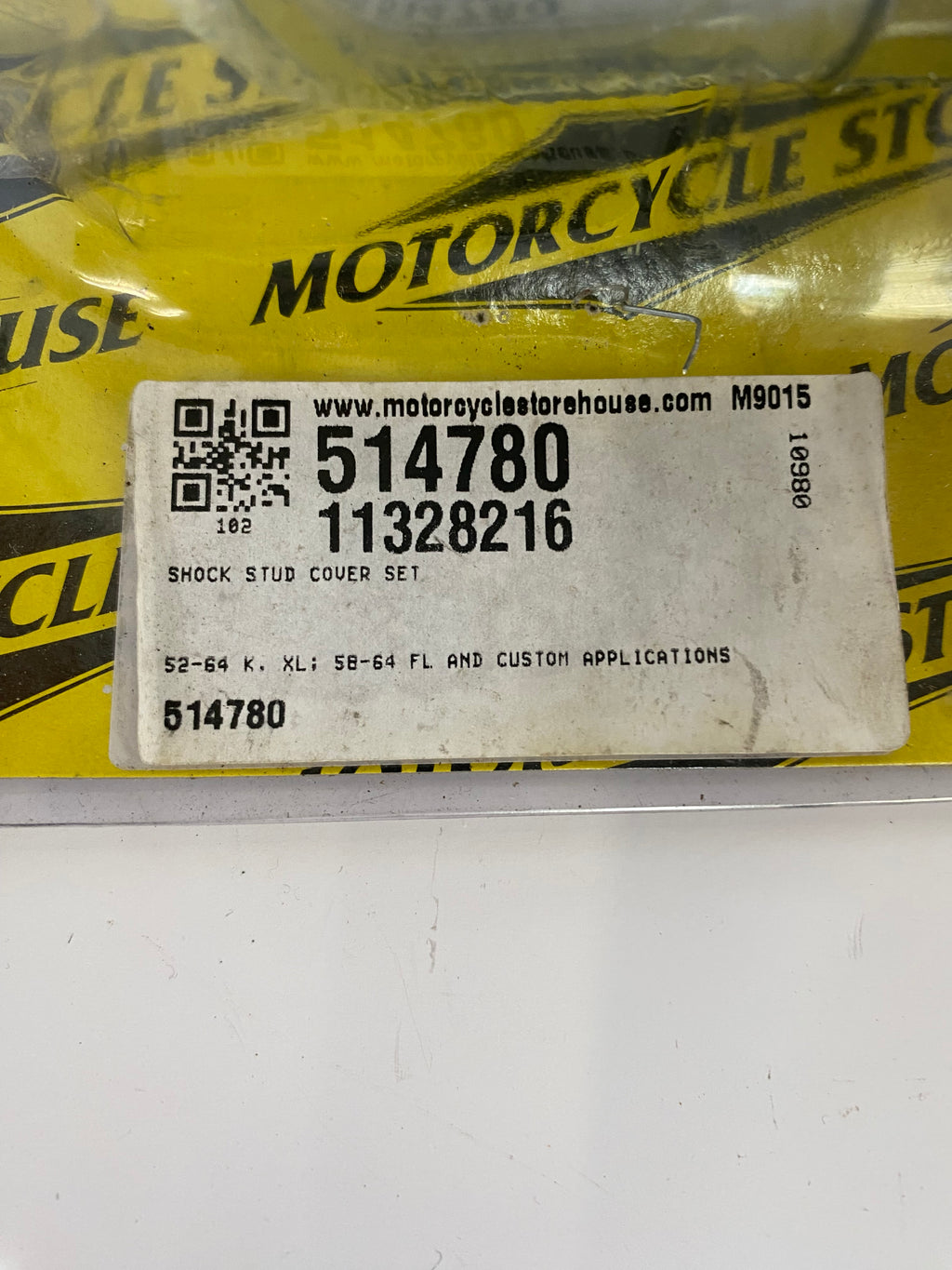 Jeu de caches supérieur amortisseurs chromé Harley Davidson REF OEM 54704-52 & 54705-52