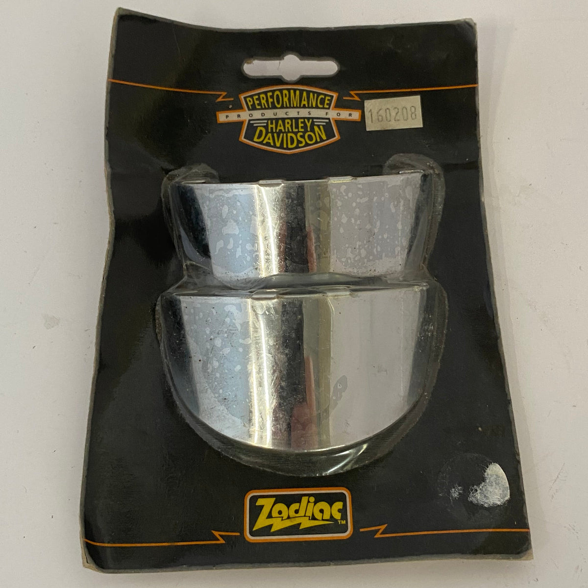 Jeu de 2 casquettes clignotants chrome Harley Davidson REF 67786-86T
