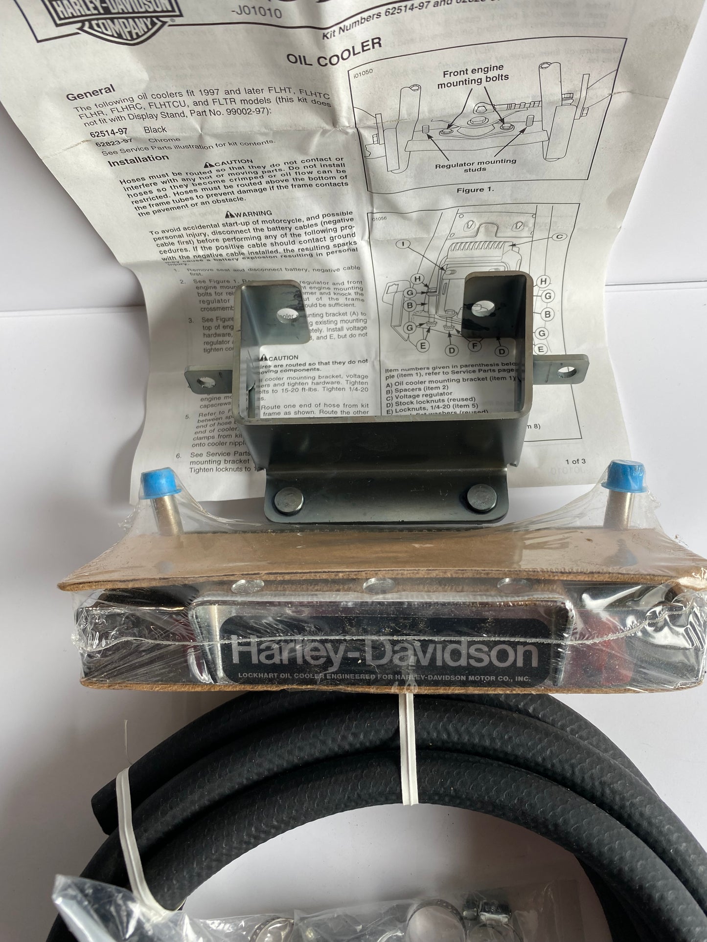 Harley Davidson Touring Oil Cooler Kit OEM REF: 32823-97