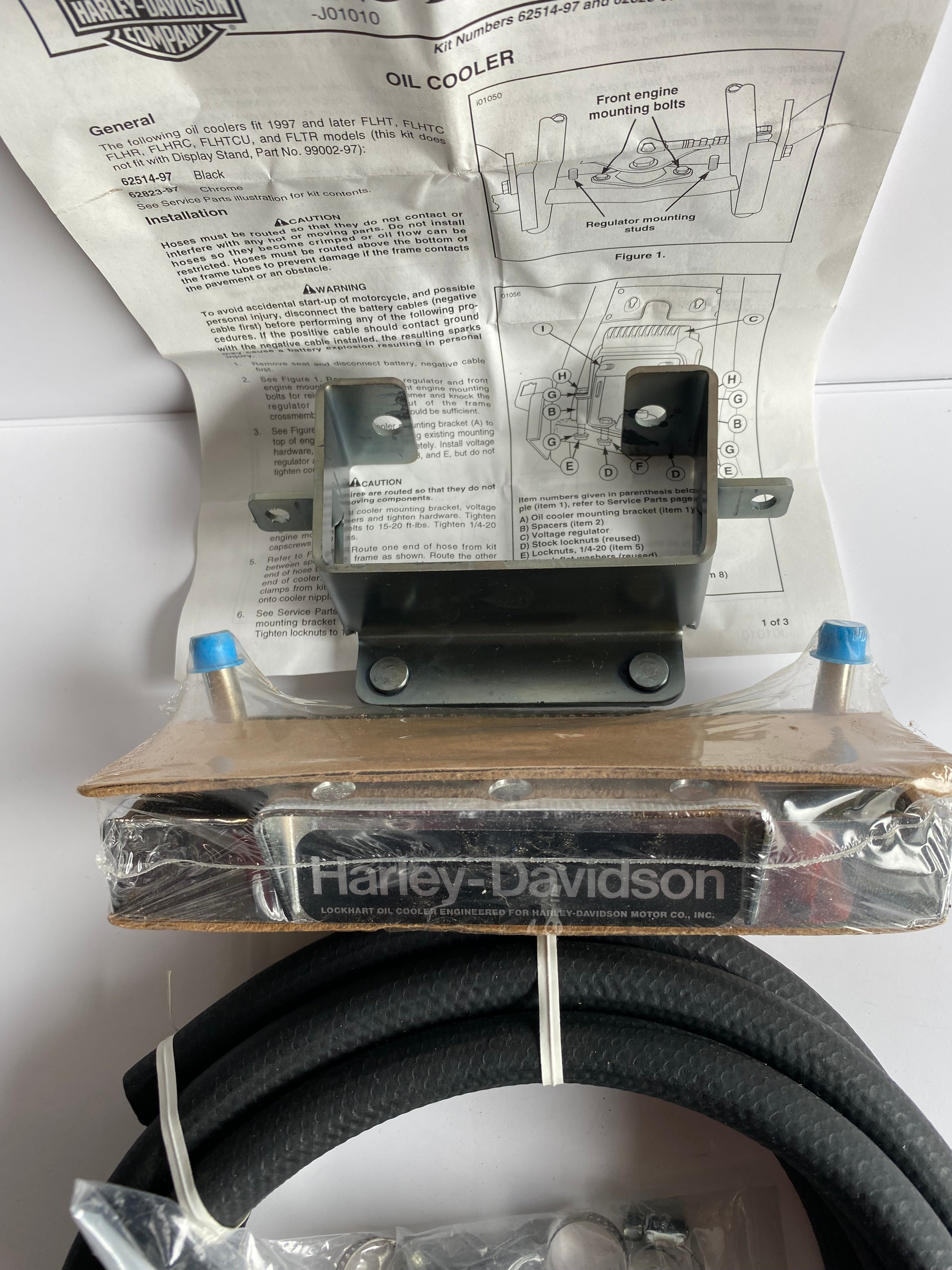 Harley Davidson Touring Oil Cooler Kit OEM REF: 32823-97