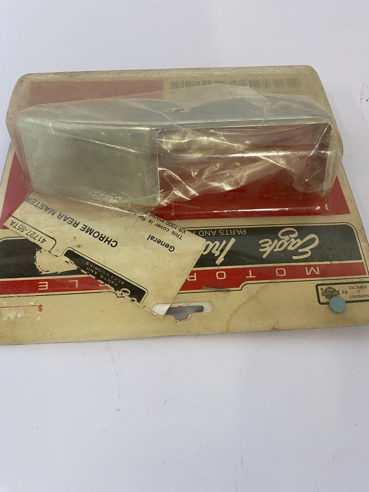 Cache maitre cylindre arrière chromé Sportster Harley Davidson REF 41727-85T